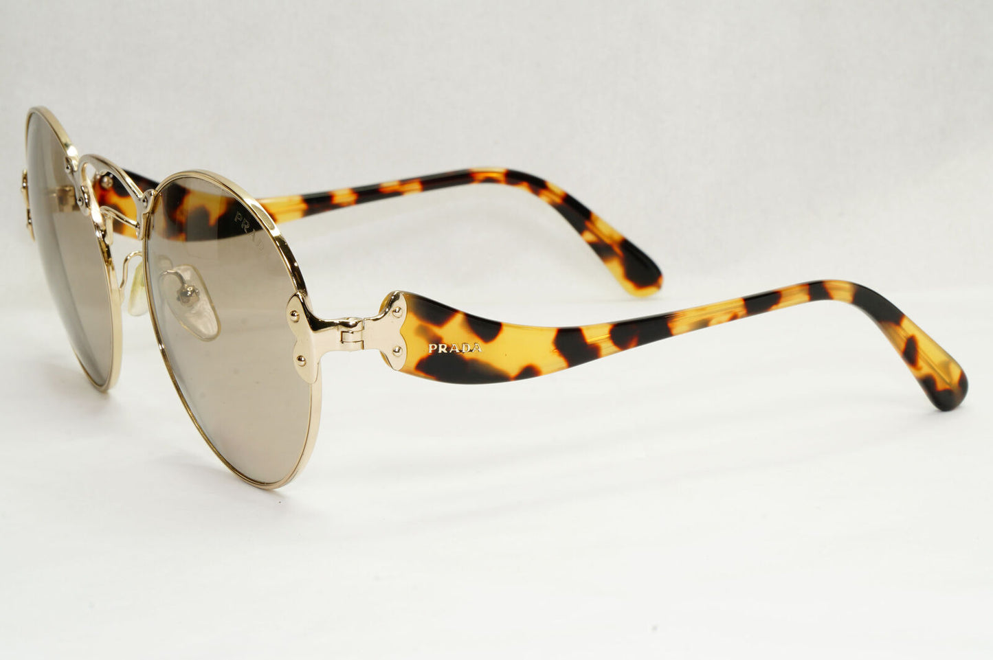 Prada Sunglasses 2016 Wanderer Gold Brown Ornate PR55TS SPR 55T ZVN-5J2 200124