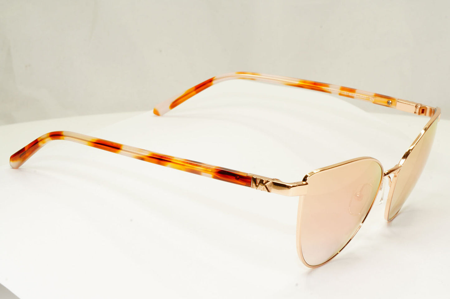 Michael Kors Womens Mirror Rose Gold Metal Sunglasses MK 1052 Arrowhead 11086F