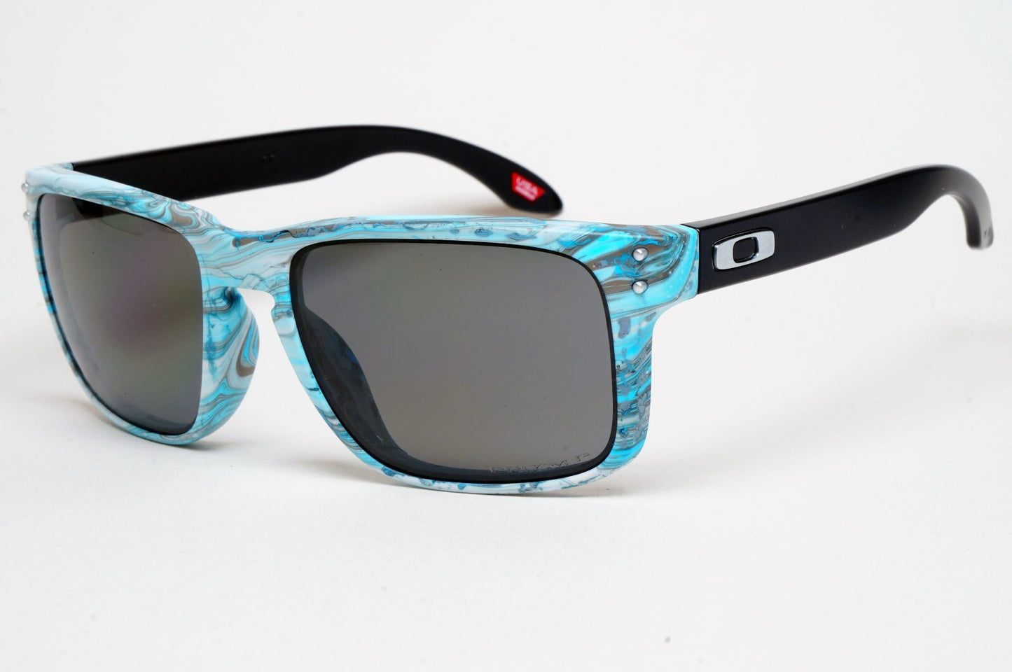 Oakley Sunglasses Holbrook Polarized Blue Sanctuary Swirl OO 9102 V855 57mm