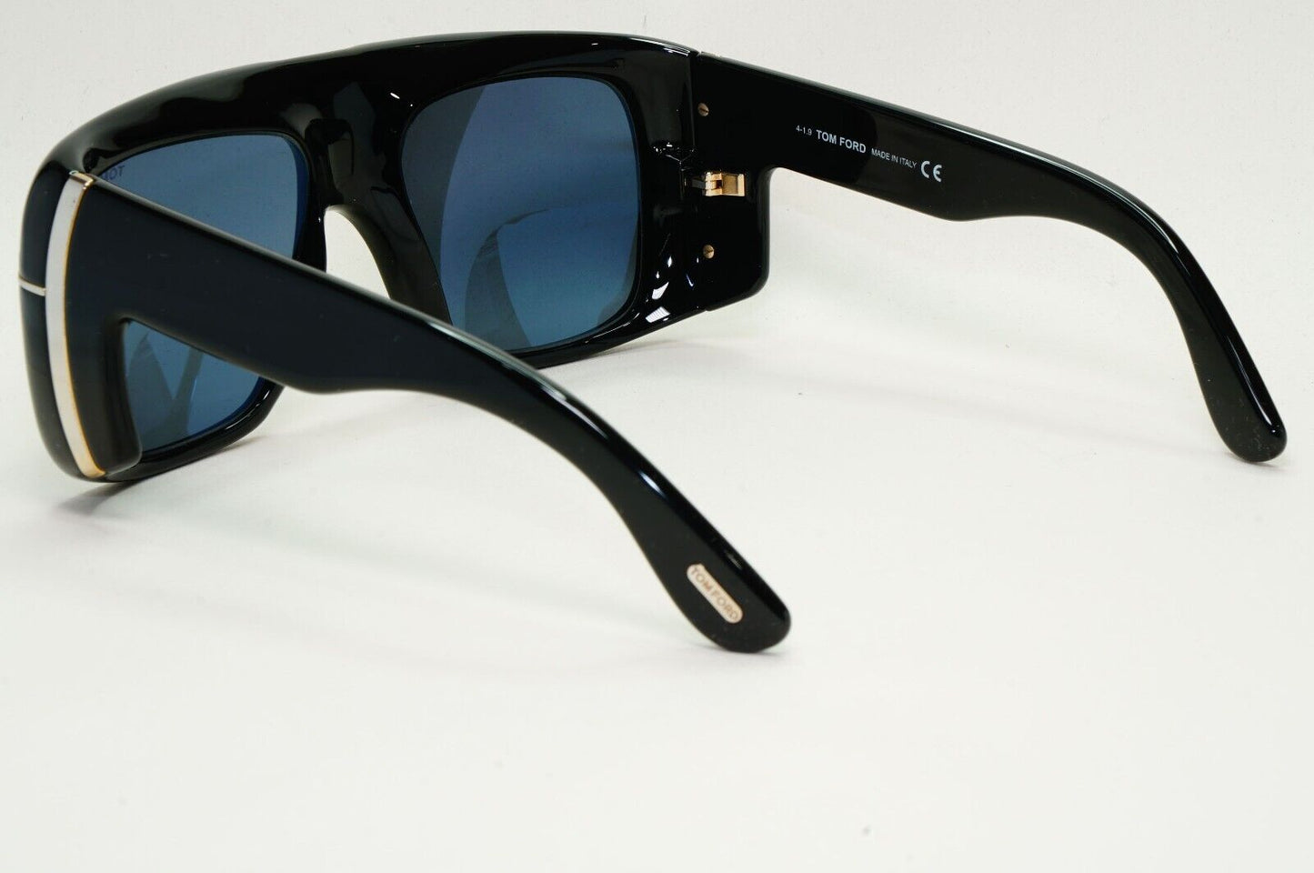 Tom Ford Sunglasses Gino Black Grey Square Oversized Large Heavy TF 733 01A