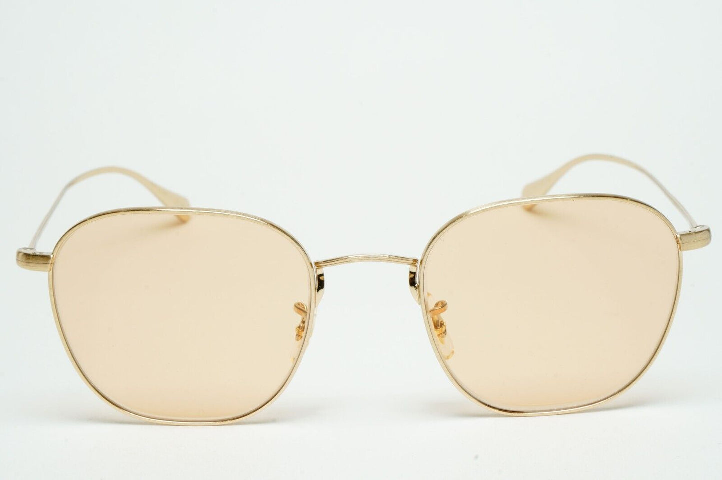 Oliver Peoples Sunglasses Clyne Gold Amber Yellow Dusk Beach OV 1305 5245 49mm