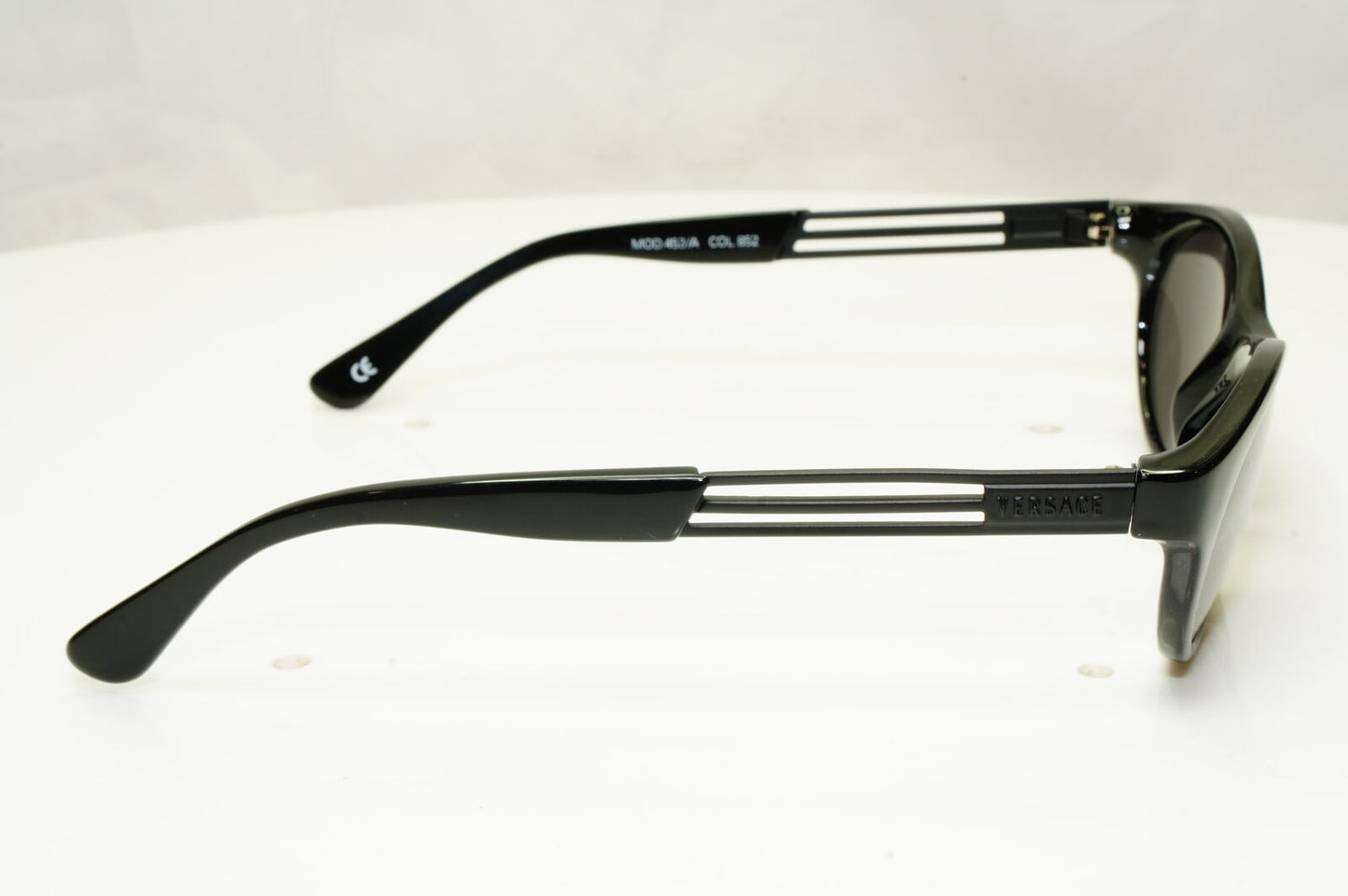 Gianni Versace 1996 Mens Unisex Vintage Black Sunglasses MOD 453/A COL 852