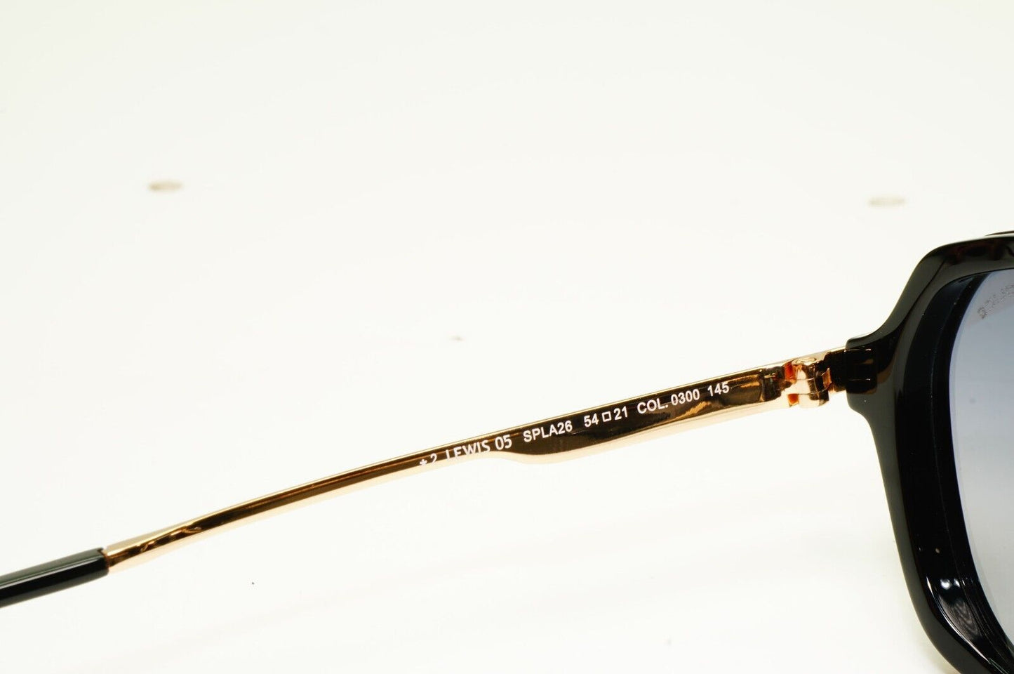 Police Sunglasses Lewis Hamilton F1 Black Gold Smoke Gradient SPL A26 COL 0300