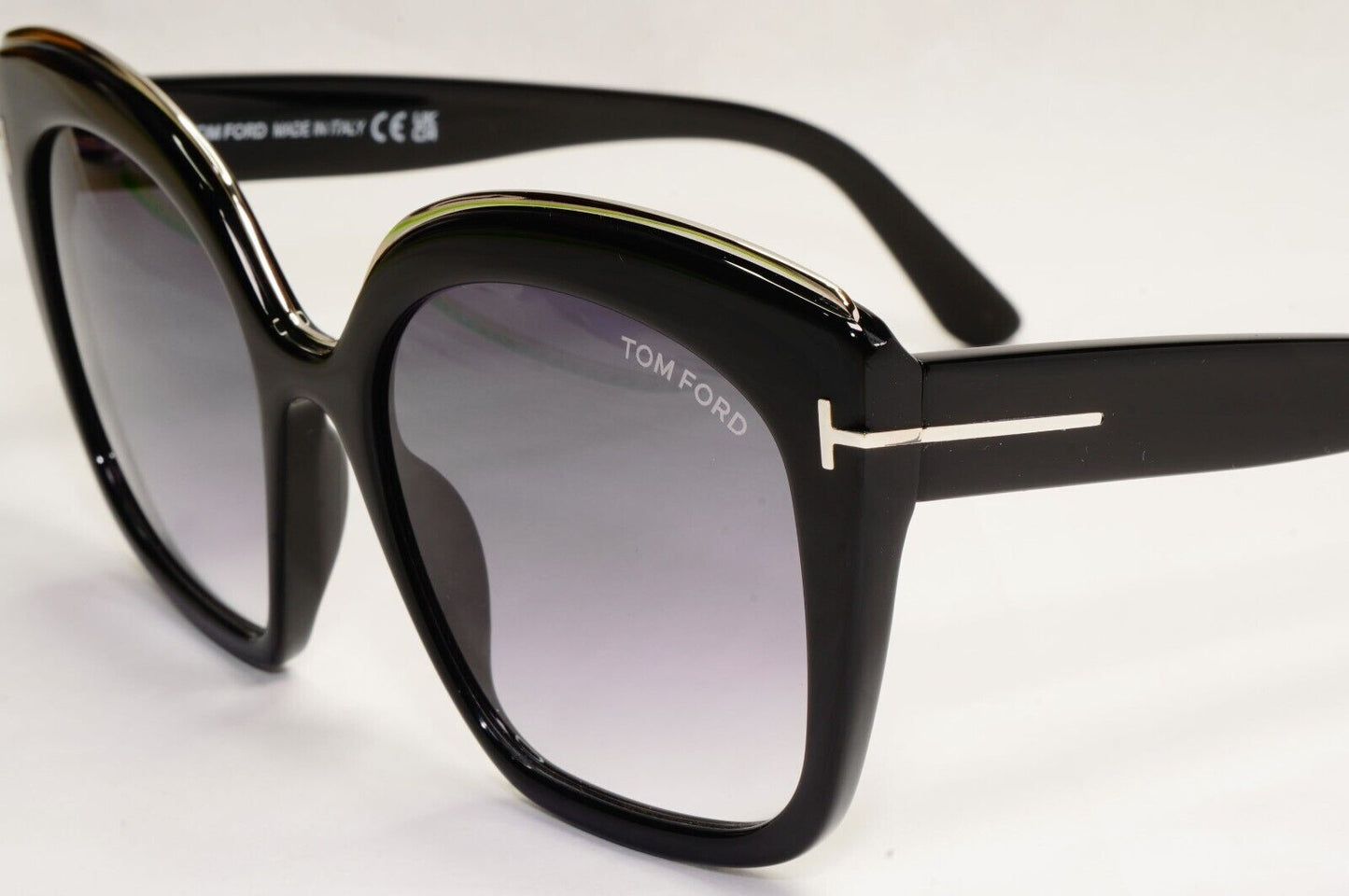 Tom Ford Sunglasses Chantalle Black Grey Gradient Large FT0944 TF 944 01B 55mm