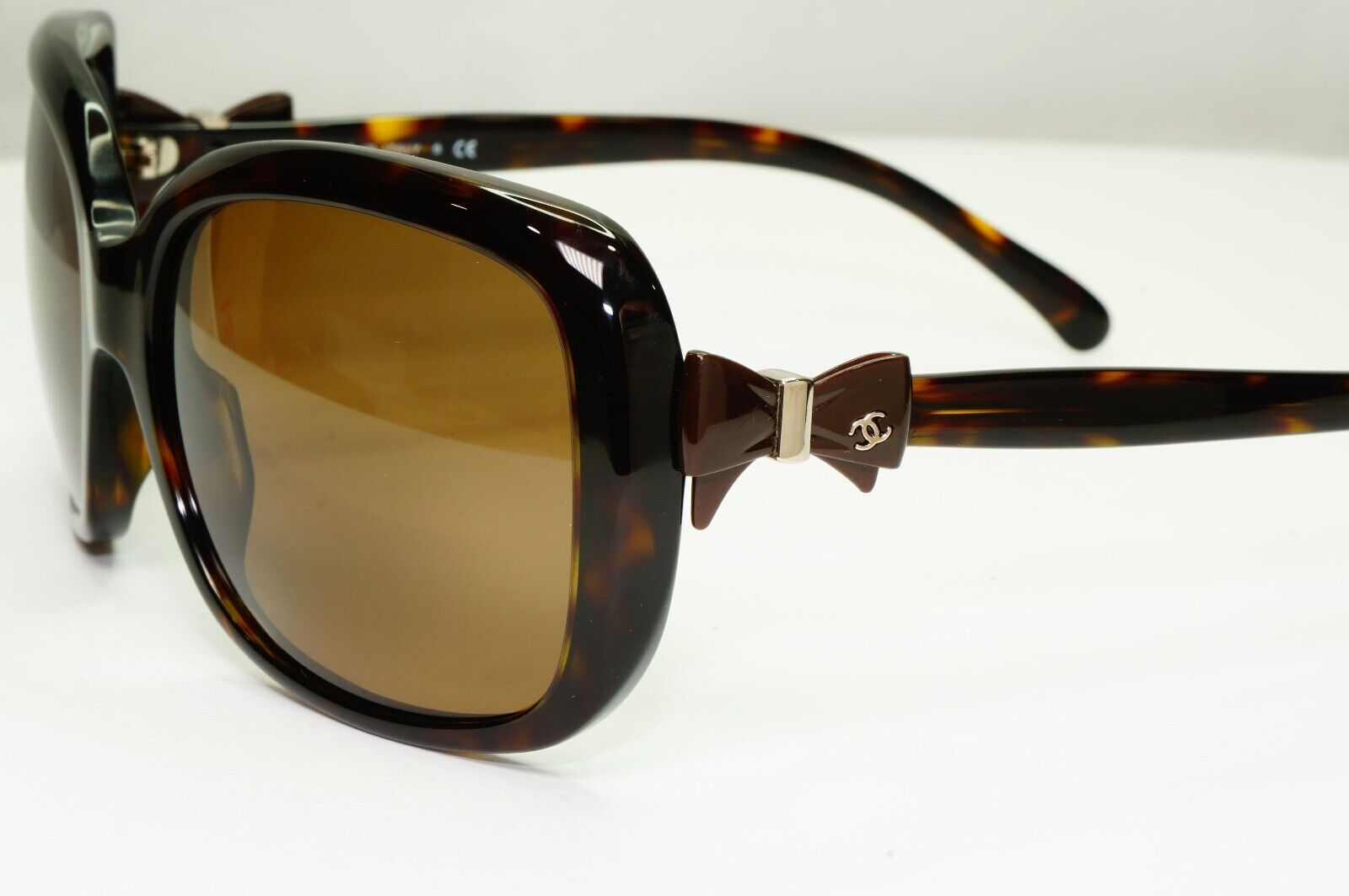 Chanel Sunglasses 2011 Bows Brown Tortoiseshell Square 5171 c.714/3B 250125