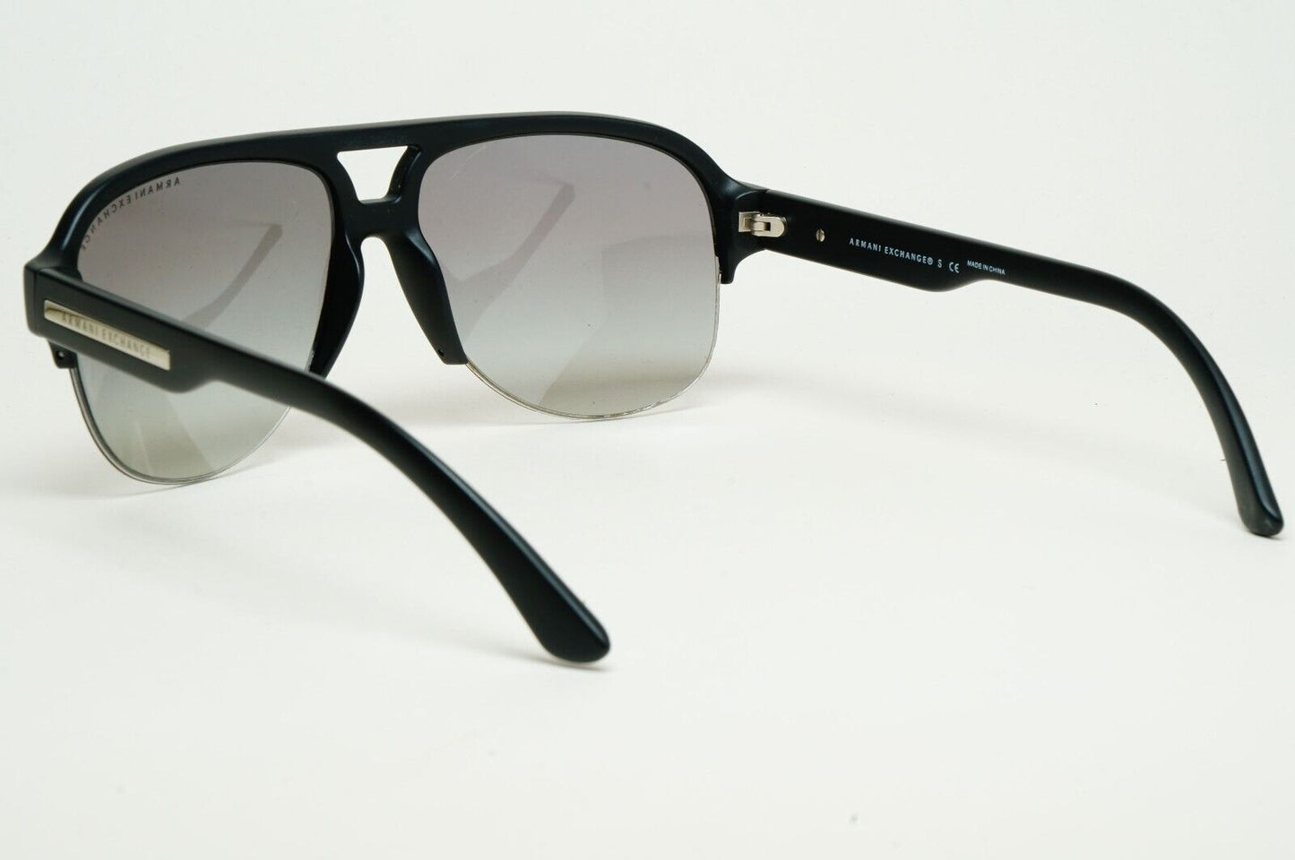 Armani Exchange Sunglasses 2015 Black Grey Pilot AX 4019 8078/11 221124