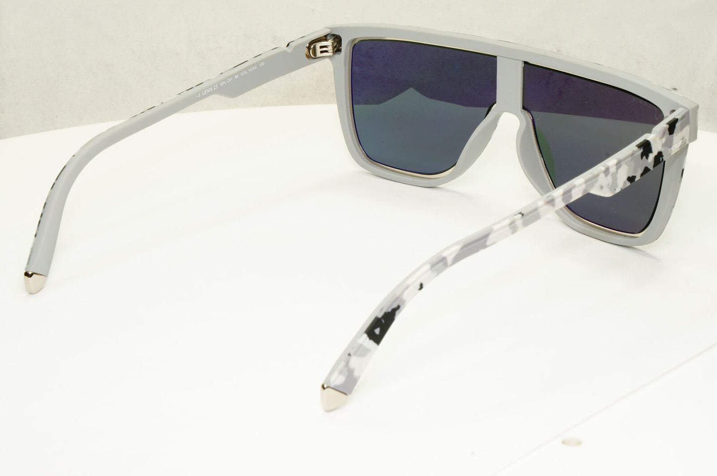 Police Lewis Hamilton F1 Sunglasses Grey Mirror Camouflage SPL C51 COL VCAX 23