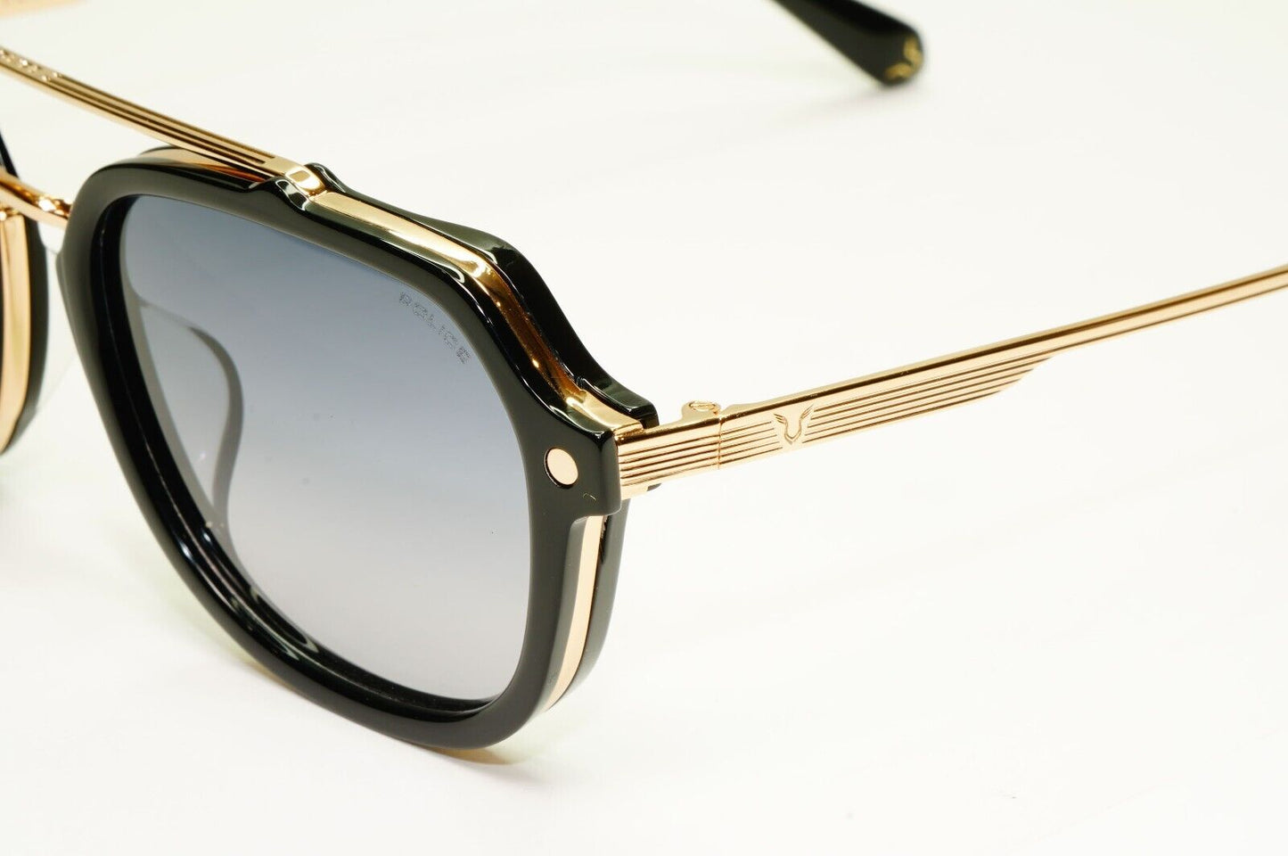 Police Sunglasses Lewis Hamilton F1 Black Gold Smoke Gradient SPL A26 COL 0300