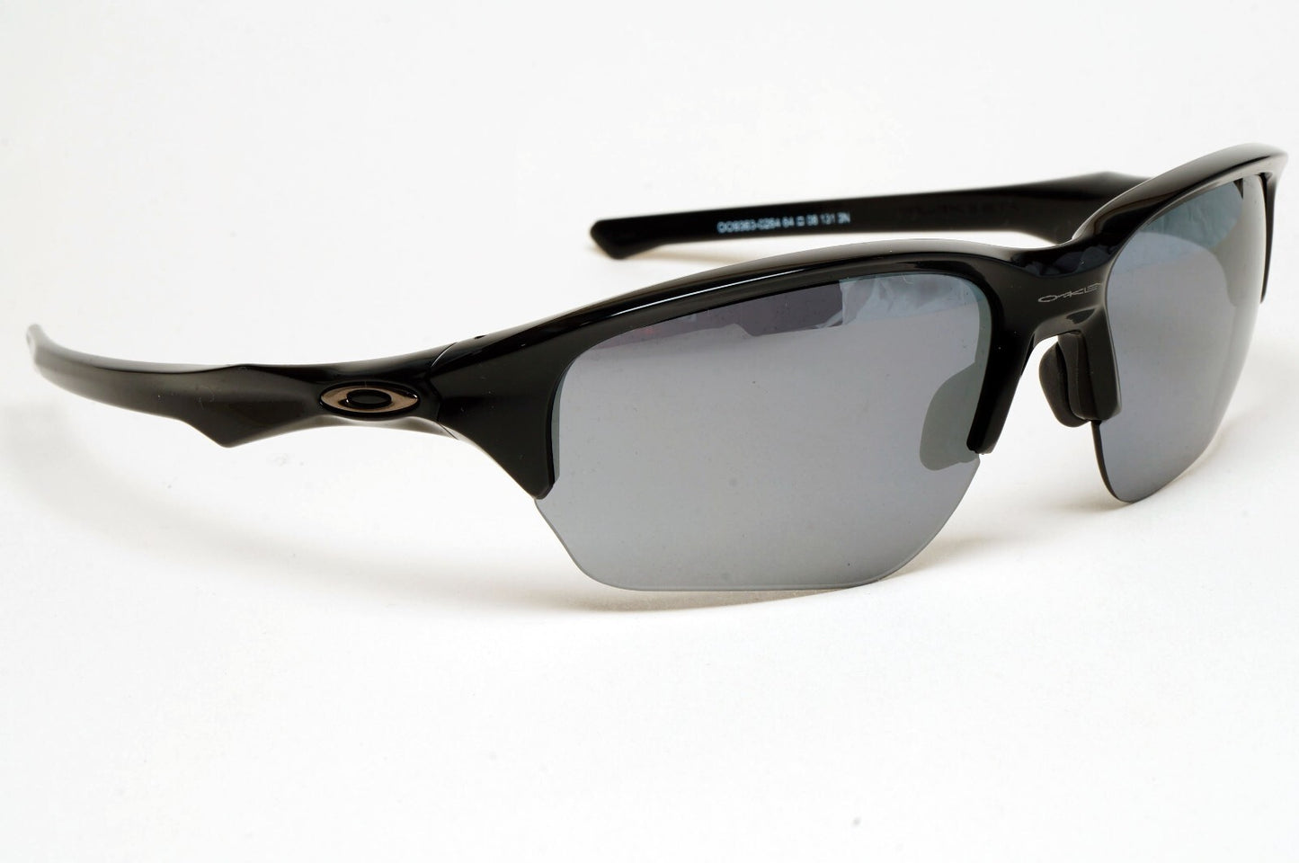 Oakley Sunglasses Flak Beta Black Polished Glossy Iridium Grey OO 9363 02