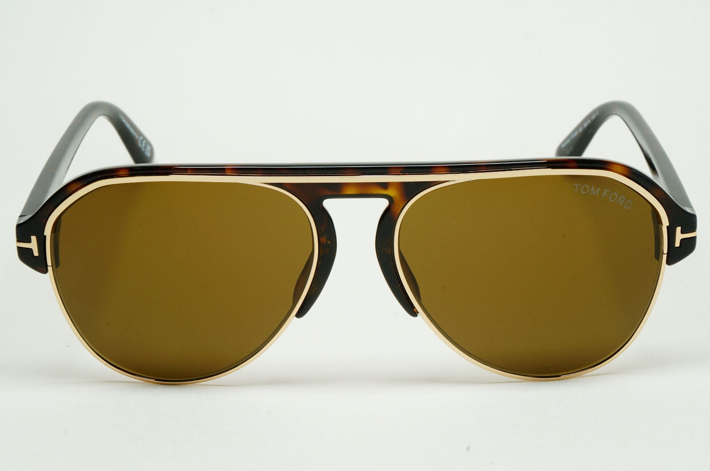 Tom Ford Sunglasses Marshall Brown Tortoise Gold Pilot FT0929 TF 929 52J 58mm