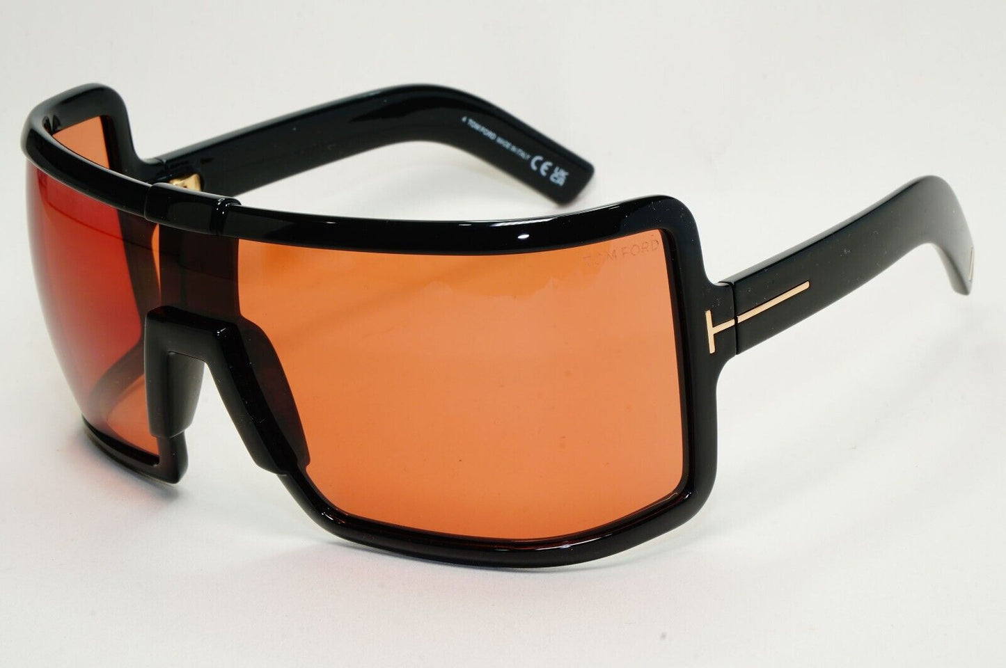 Tom Ford Sunglasses Parker Black Brown Oversized Square Wrap FT1118 TF 1118 01E