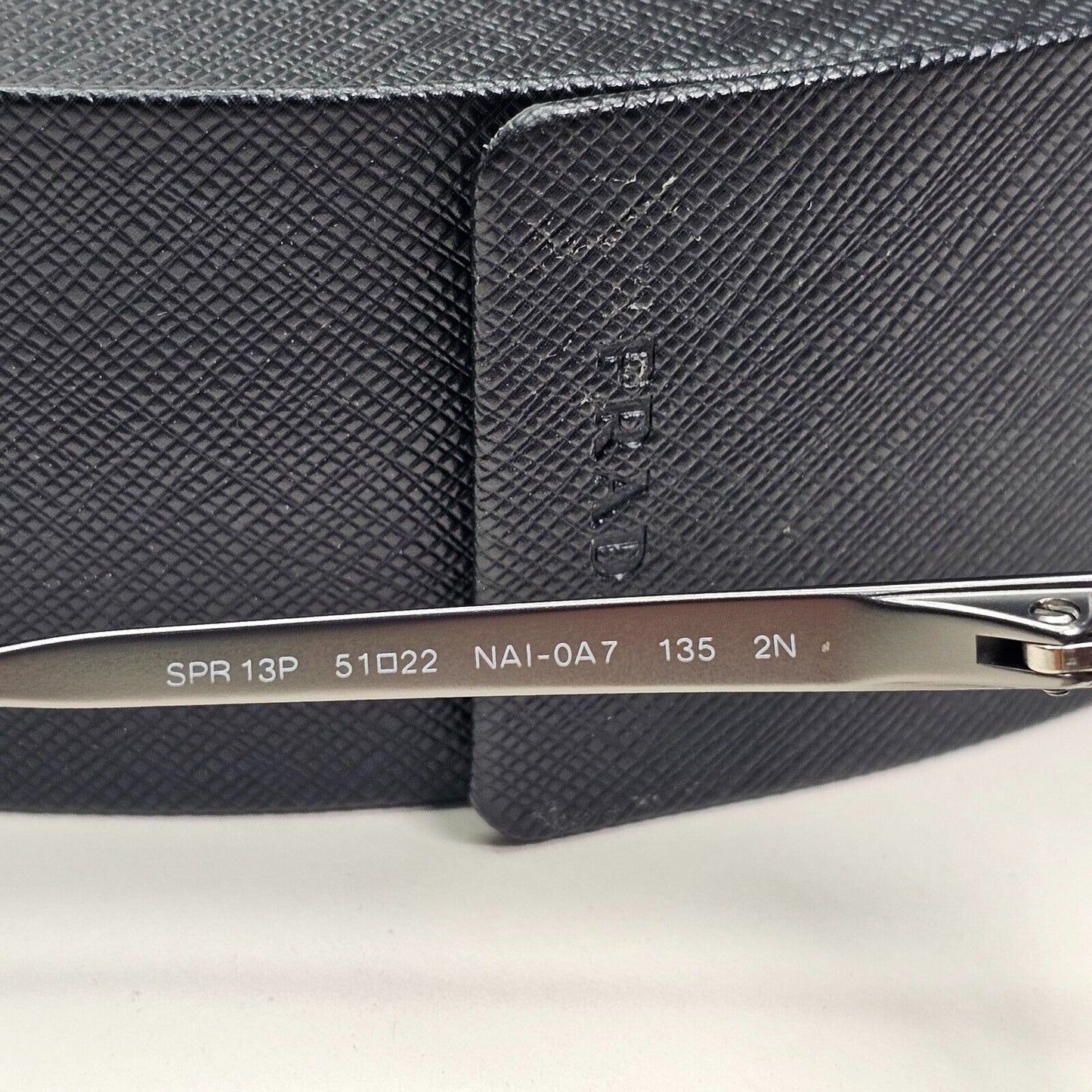Prada Sunglasses 2013 Vintage Square Black Brown PR13PS SPR 13P NAI-0A7 050824