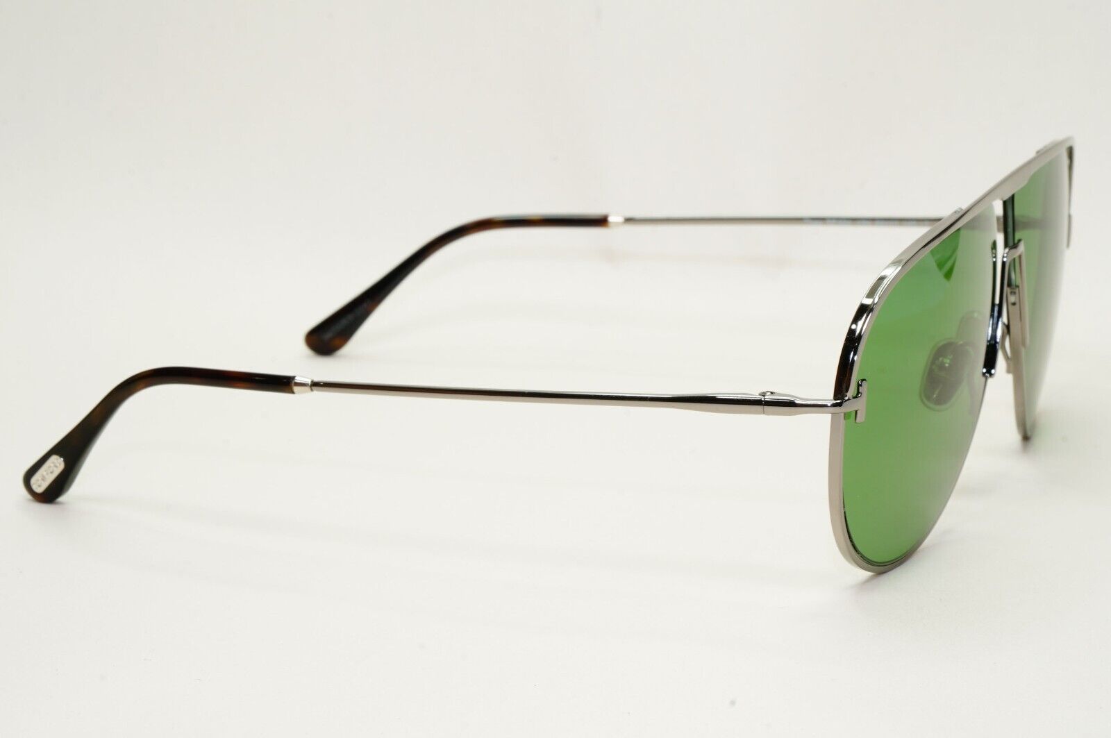 Tom Ford Sunglasses Theo Gunmetal Green Metal Pilot FT0924 TF 924 12N 60mm
