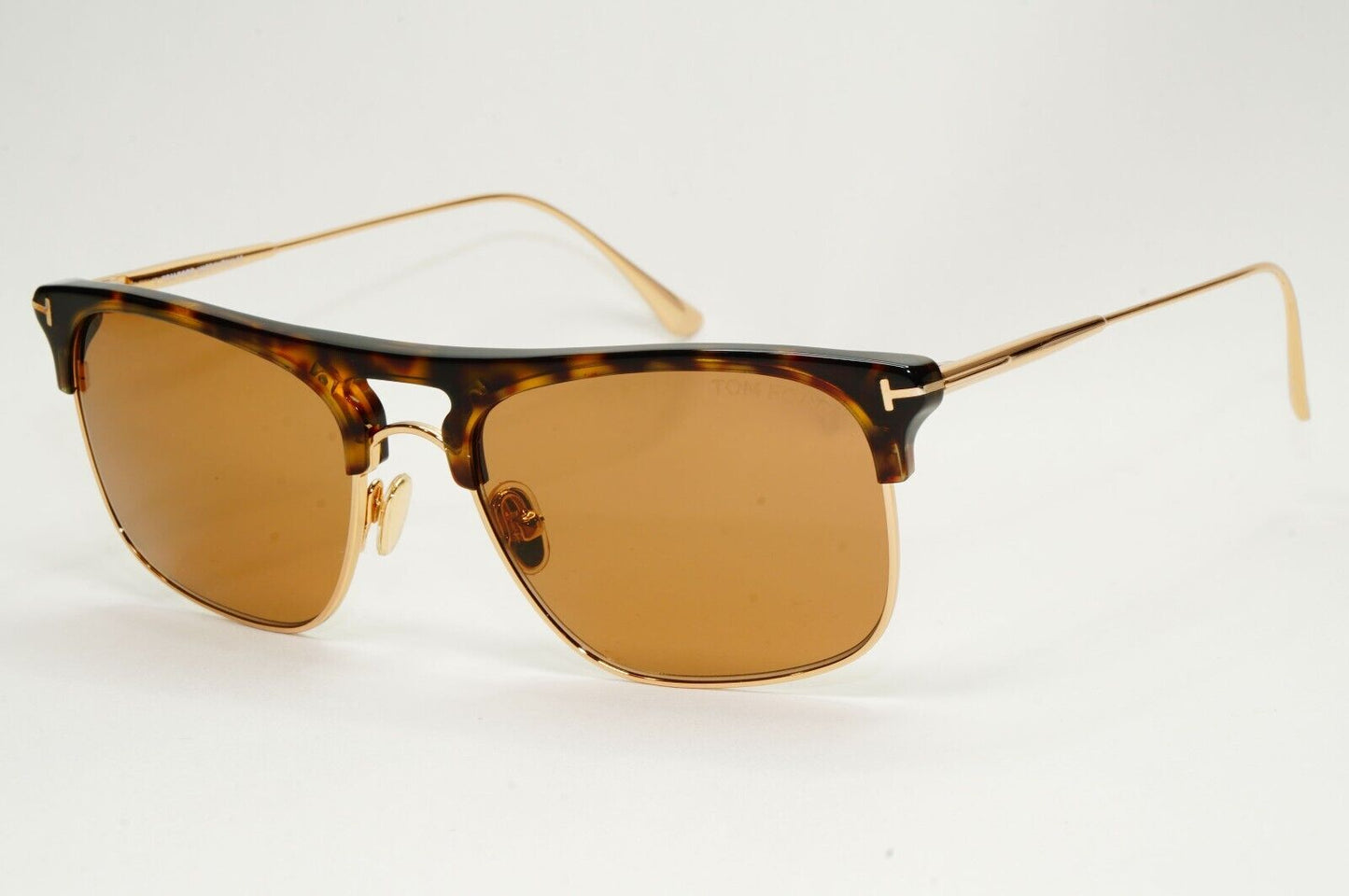Tom Ford Sunglasses Lee Brown Tortoise Gold Square TF 830 52E FT0830 56mm