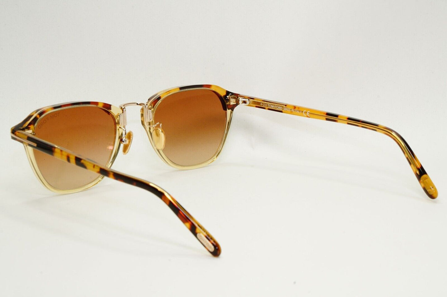 Tom Ford Sunglasses Brown Tortoise Gold Gradient FT0878-D TF 878-D 55F 53mm