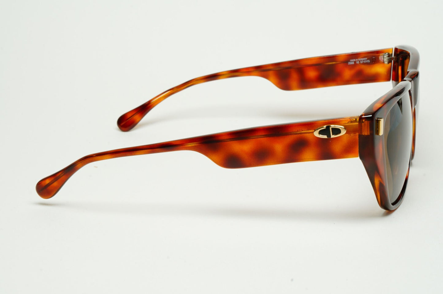 Dior Sunglasses 1995 Vintage Brown Germany Optyl Square 2568 10 140325