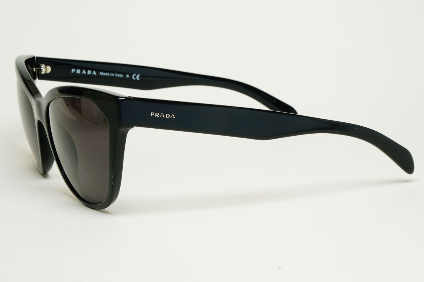 Prada Sunglasses 2015 Black Cat Eye Square PR15VS SPR 15V 1AB-5S0 56mm 100325