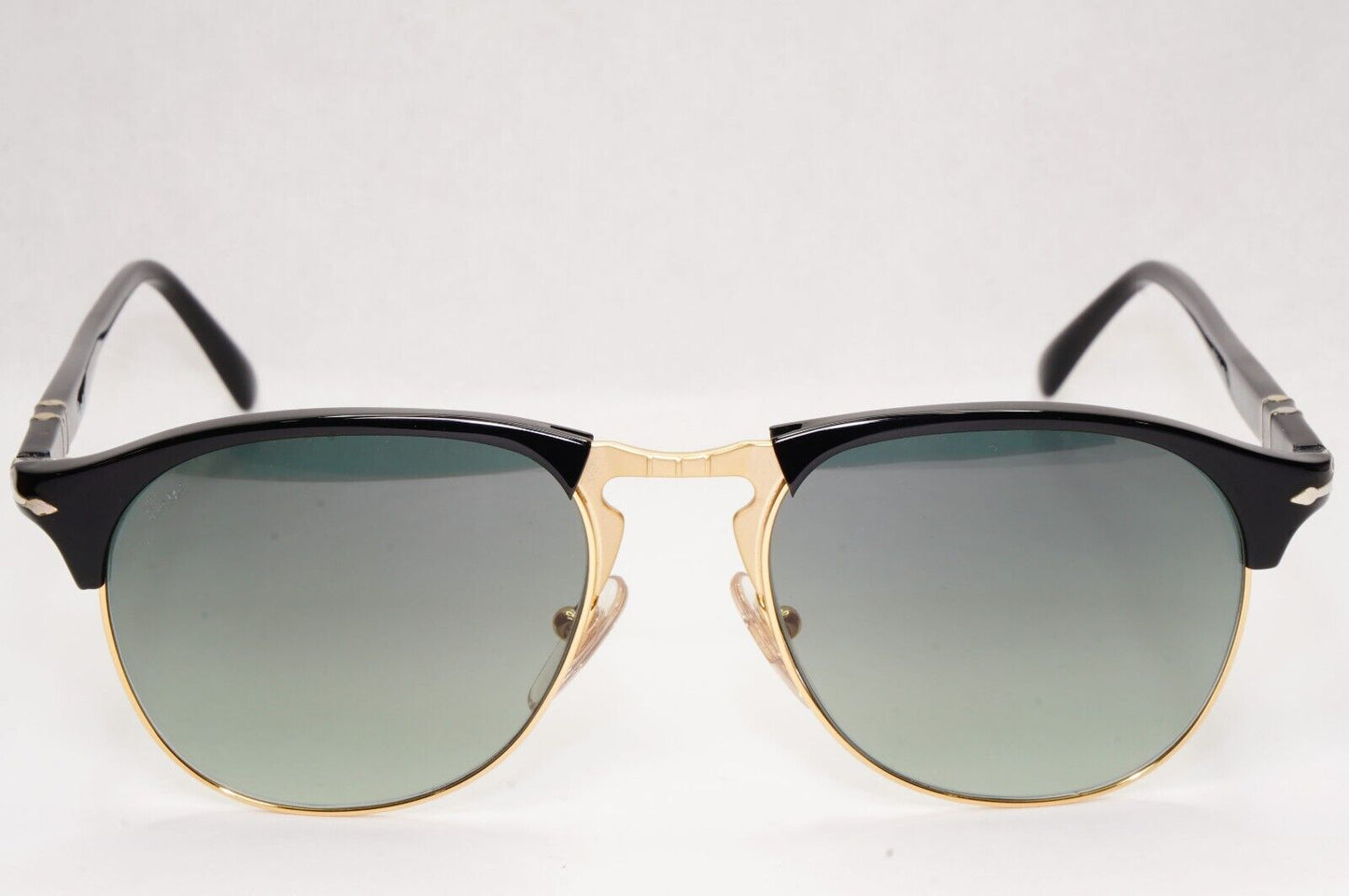Persol Sunglasses 2015 Black Grey Gradient Pilot Vintage 8649-S 95/71 53mm