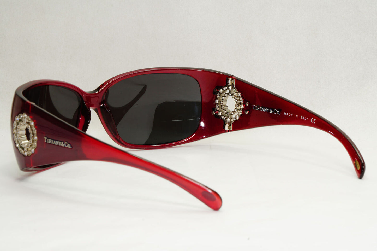 Tiffany & Co Sunglasses 2010 Vintage Dark Red Black TF 4004-B 8034/3L 270124