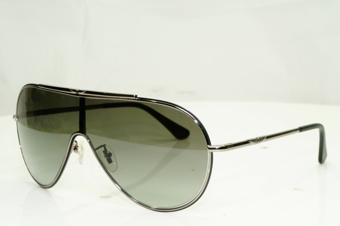 Authentic POLICE Mens Sunglasses Designer Black Gunmetal Visor Ski SPL 964 0K56