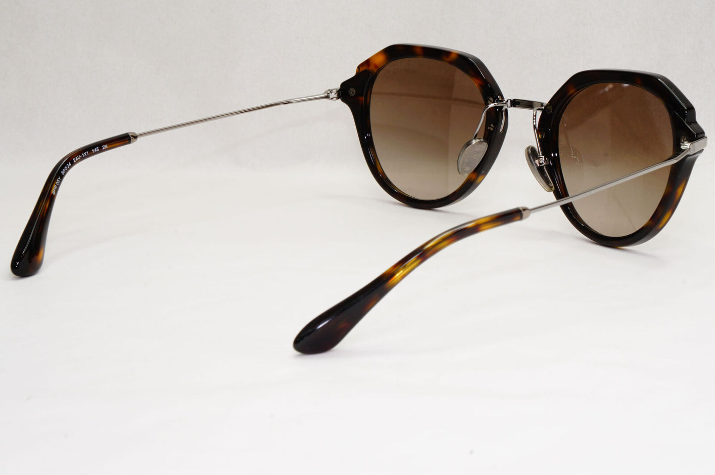 Prada Sunglasses Brown Tortoise Gradient Square PR05YS SPR 05Y 2AU-1X1 50mm