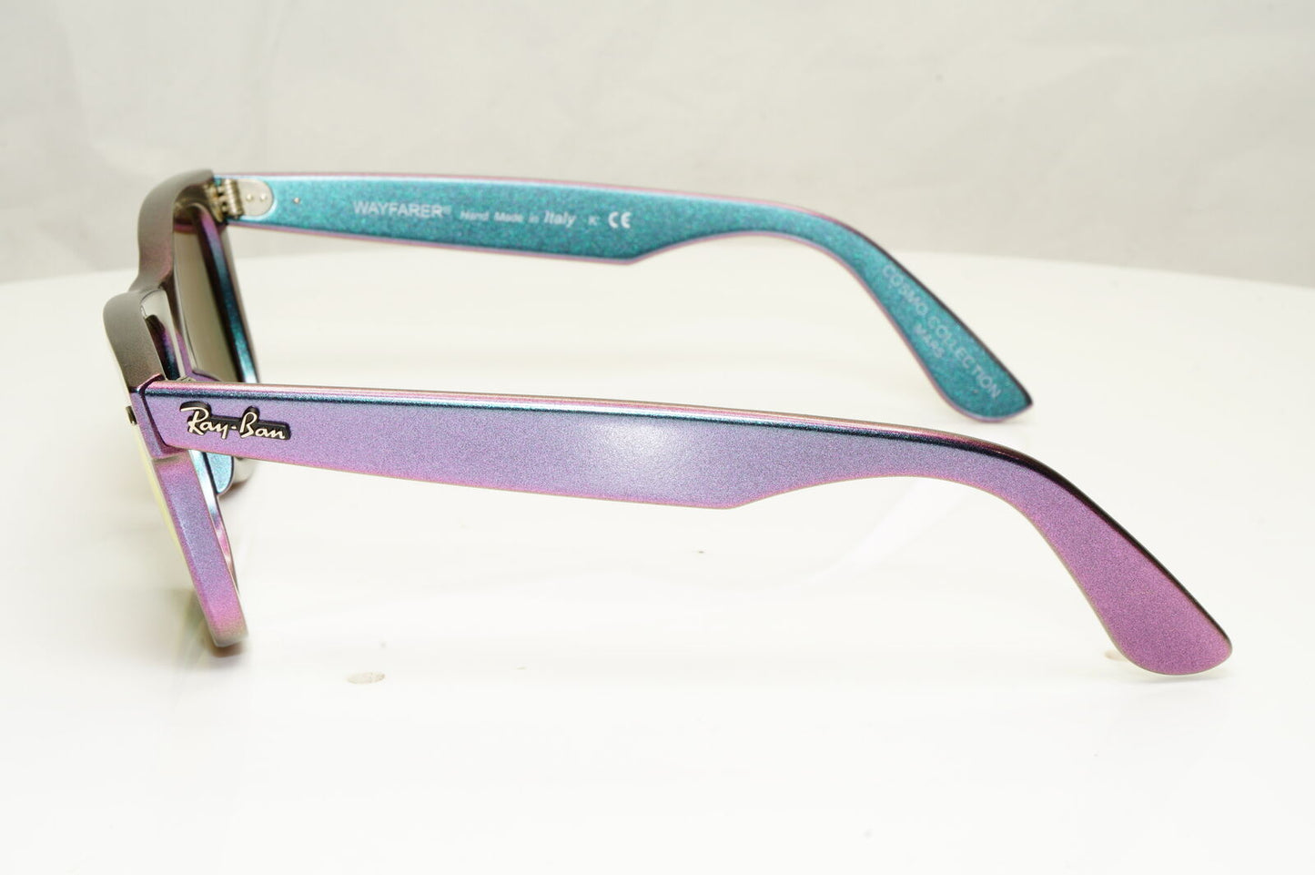 Authentic Ray-Ban Wayfarer Cosmo Mars Mirror Rare Sunglasses RB 2140 6111/69
