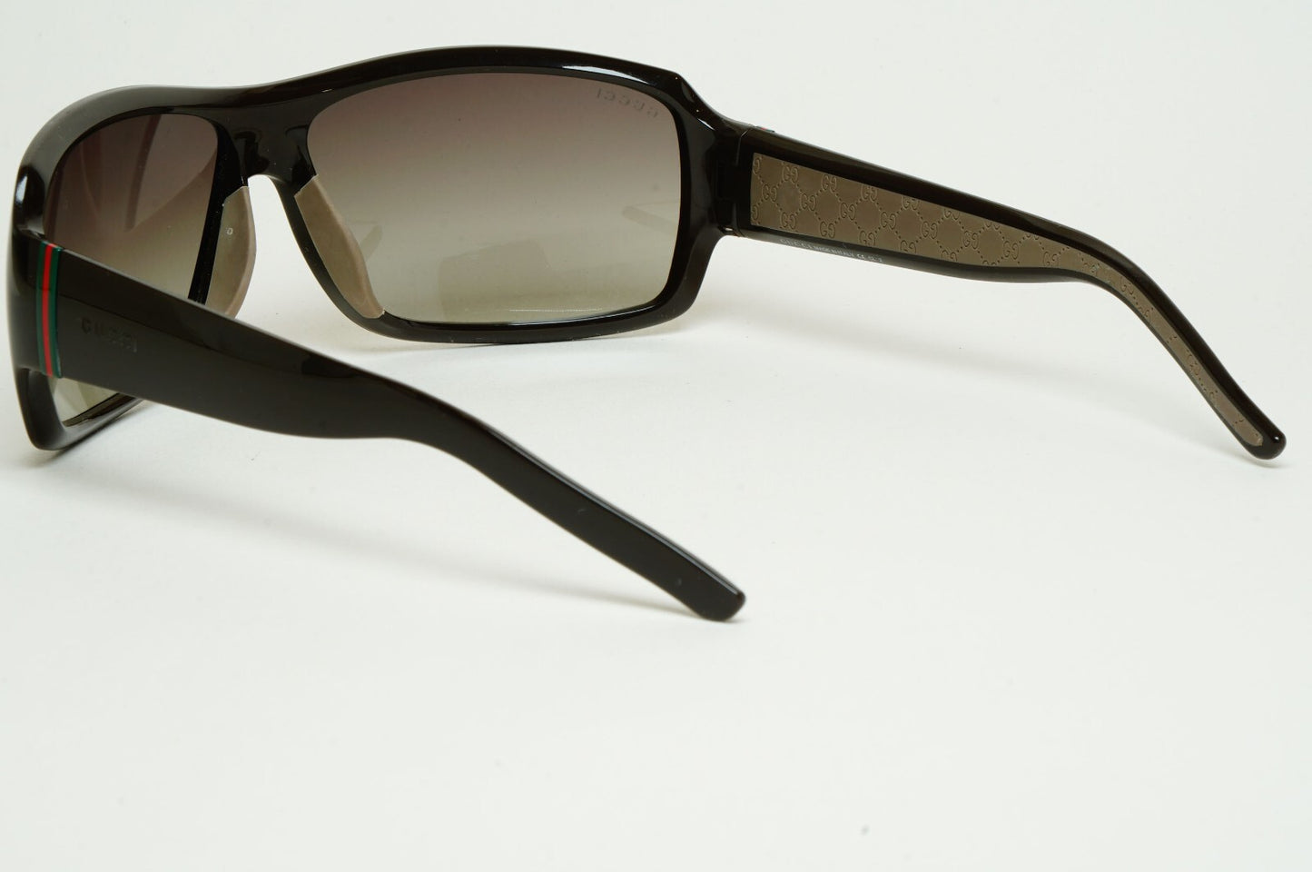 Gucci Sunglasses 2007 Vintage Dark Brown Wrap Gradient GG 1012/S COKDB 140325