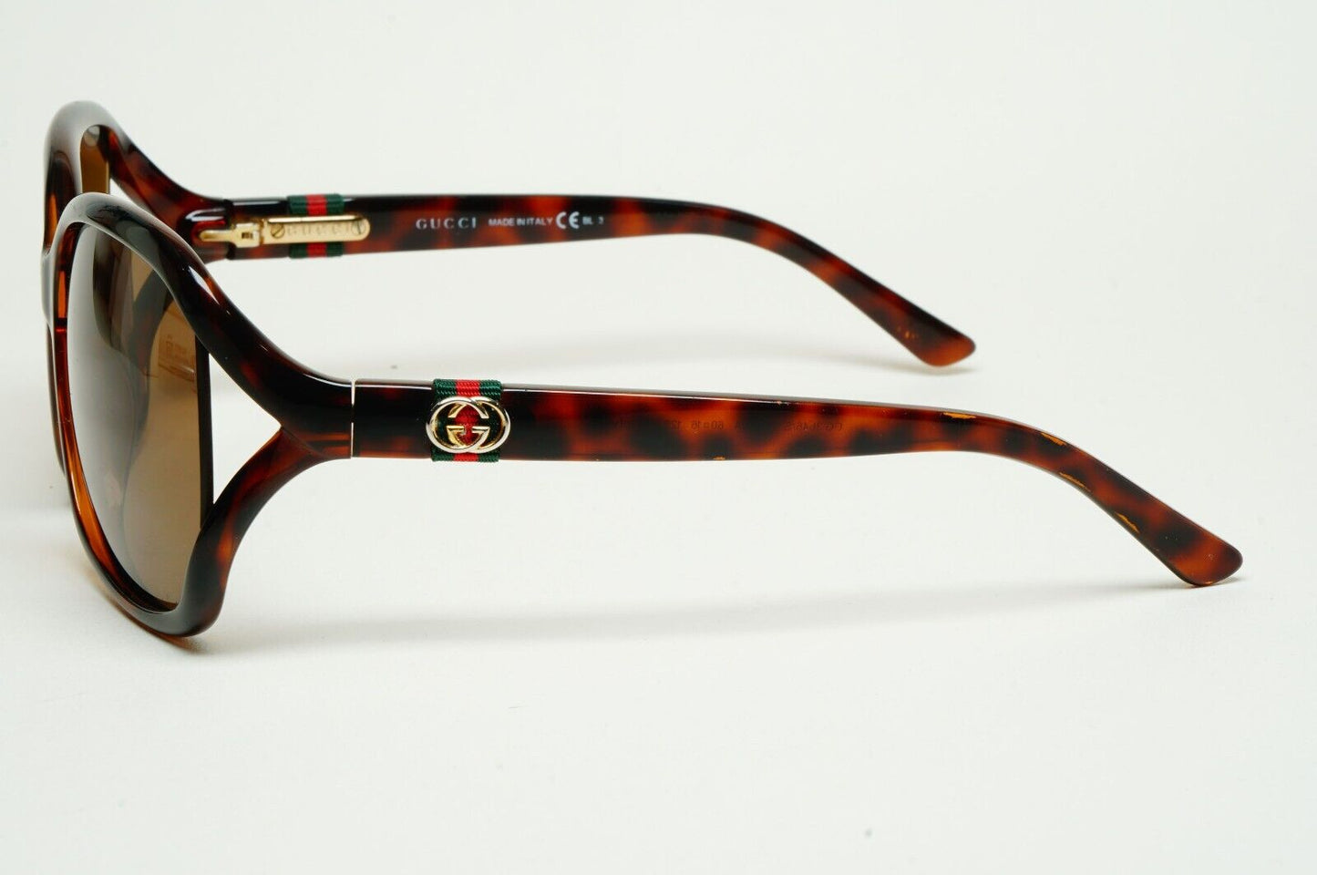 Gucci Sunglasses 2011 Ribbon Vintage Brown Gold GG 3646/S DWJHA 250125