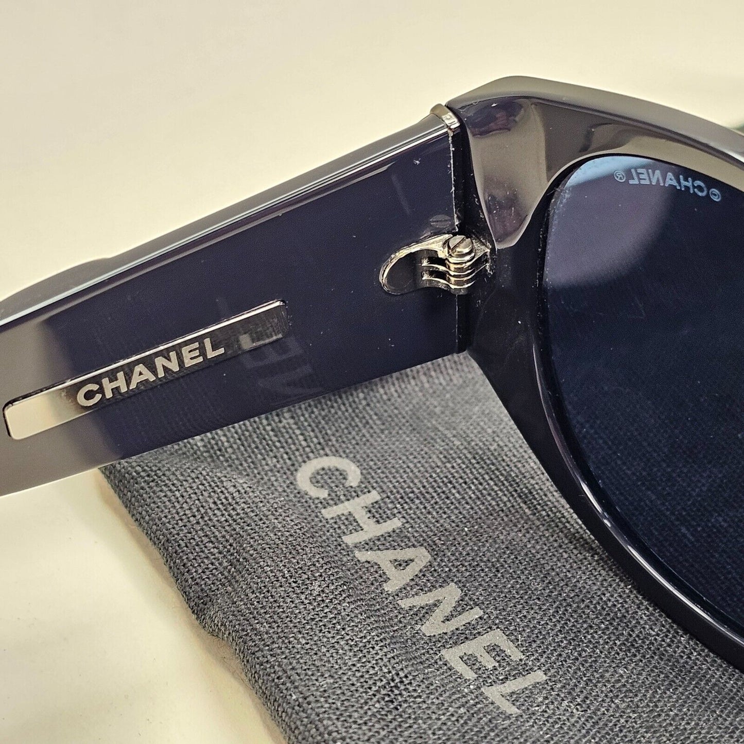 Chanel Sunglasses Dark Blue Navy Square 5411 c.1462/80 54mm