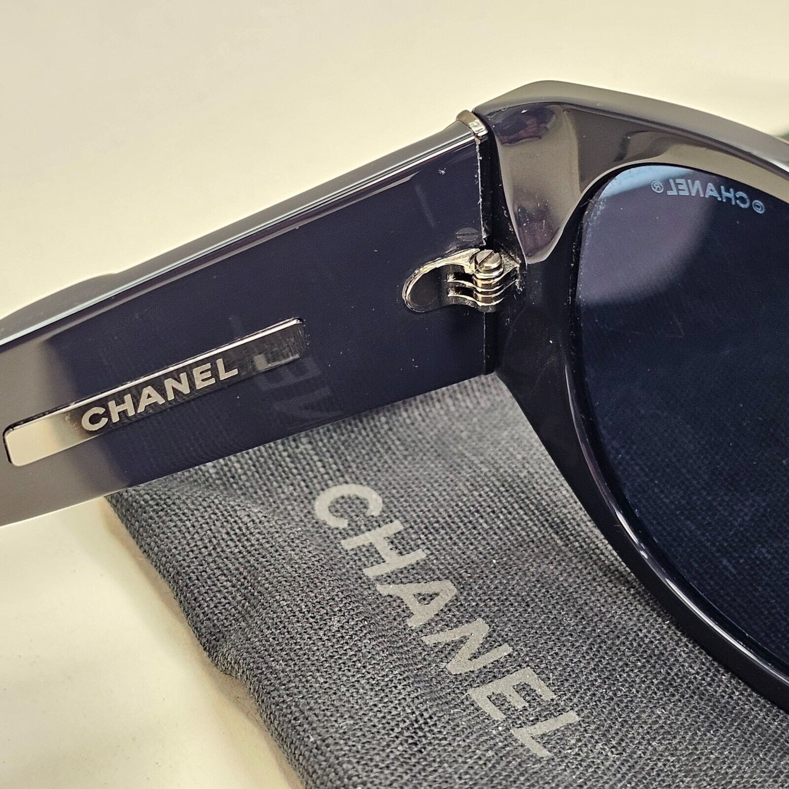 Chanel Sunglasses Dark Blue Navy Square 5411 c.1462/80 54mm