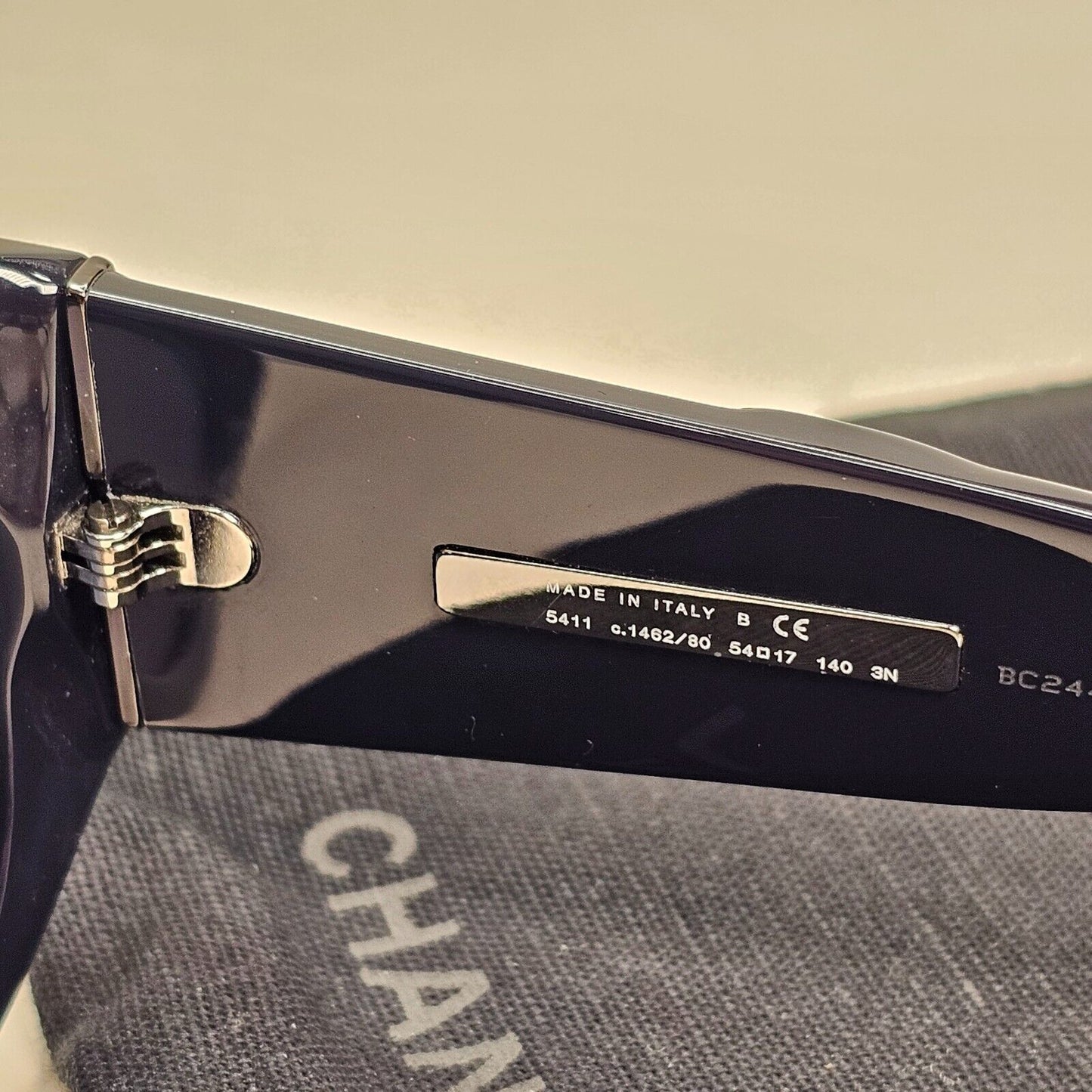 Chanel Sunglasses Dark Blue Navy Square 5411 c.1462/80 54mm