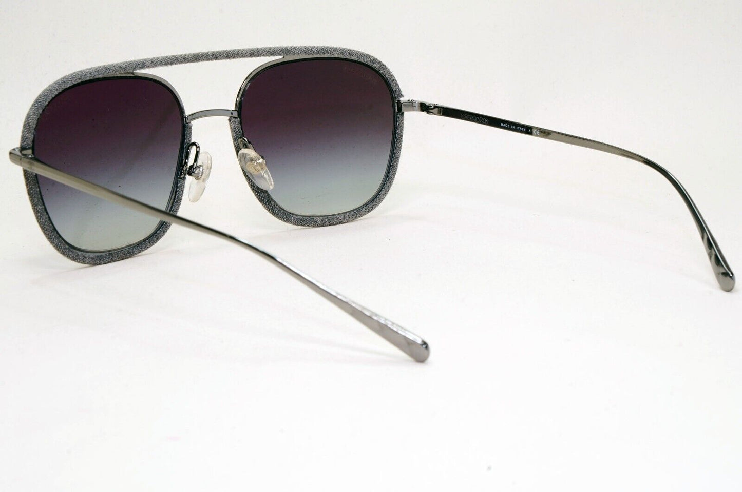 Chanel Sunglasses Denim Gunmetal Grey Gradient Pilot 4249-J c.108/S6 53mm