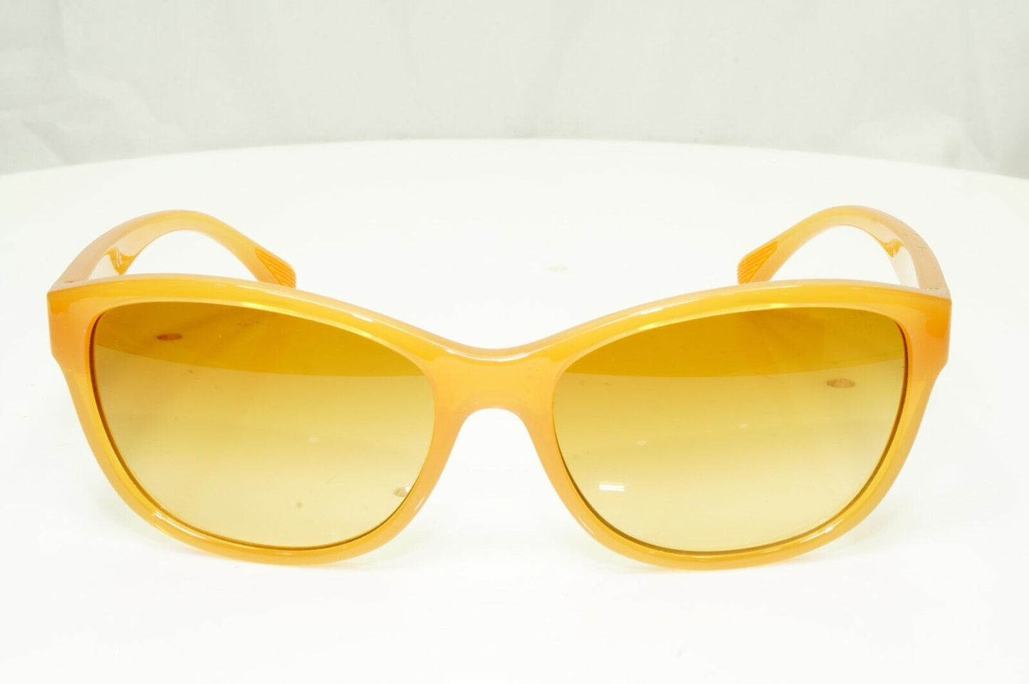 Emporio Armani Brown Honey Ochre Womens Sunglasses Square EA 4080 5537/2L