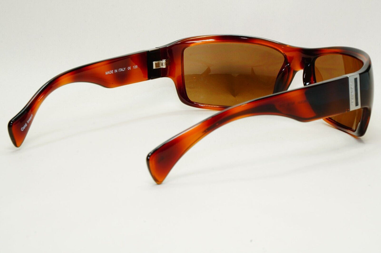 Calvin Klein Sunglasses 2005 Vintage Brown Tortoise Wrap 841S 036 121124
