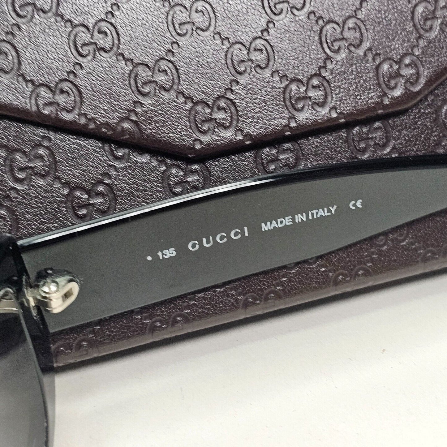 Gucci Sunglasses 1996 Vintage Black Square Retro GG 2409/N/S 807 49mm 250924