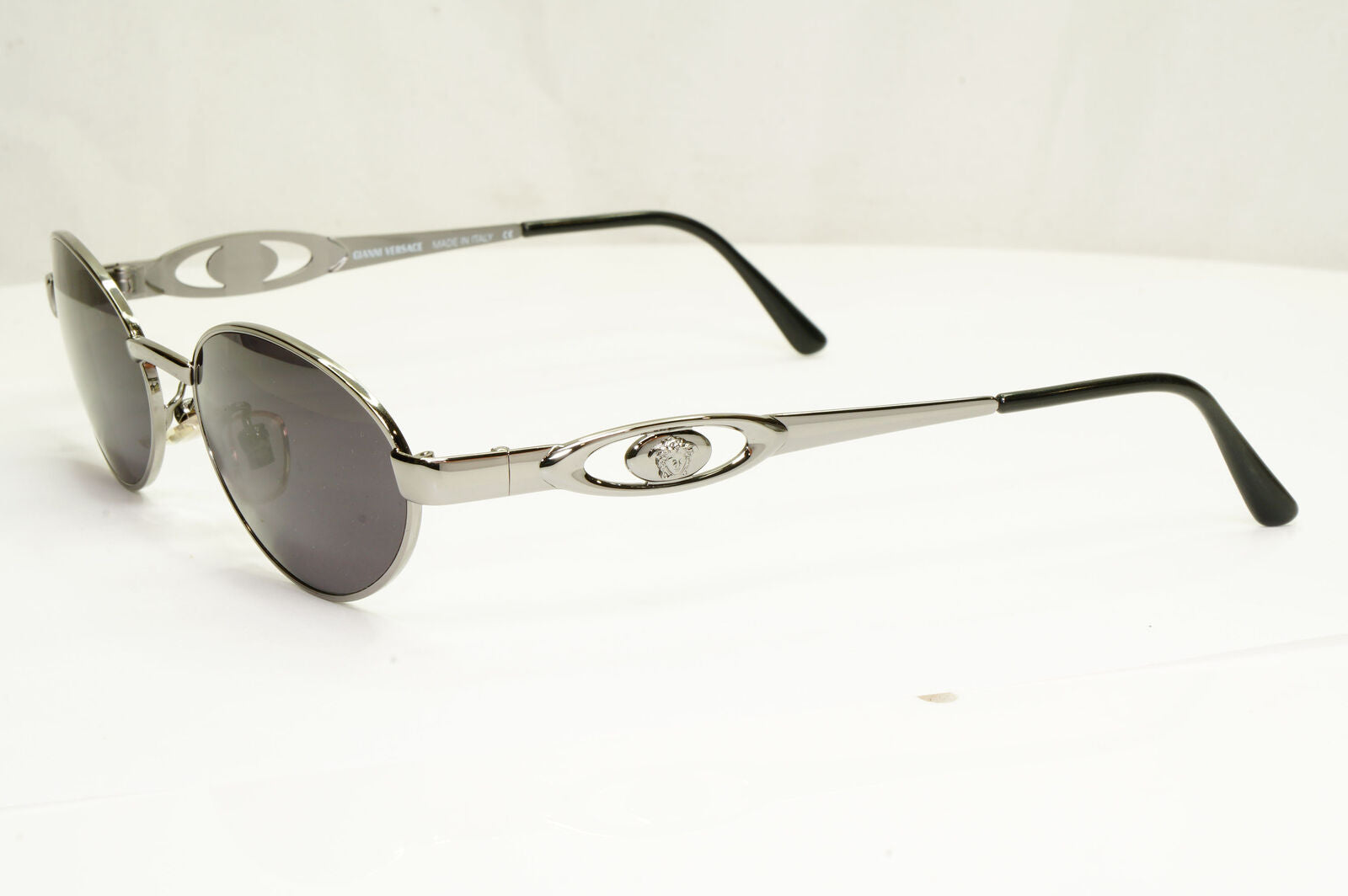 Gianni Versace 1996 Vintage Metal Silver Medusa Sunglasses MOD S79 COL 029