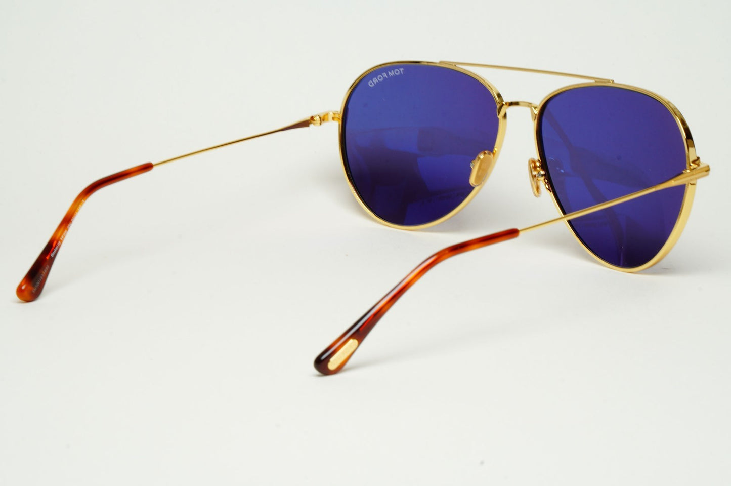 Tom Ford Sunglasses Dashel-02 Metal Pilot Gold Blue FT0996 TF 996 30V 62mm