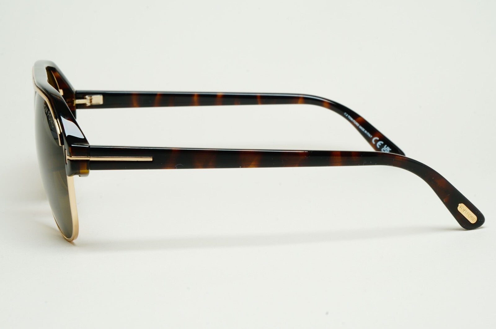 Tom Ford Sunglasses Marshall Brown Tortoise Gold Pilot FT0929 TF 929 52J 58mm