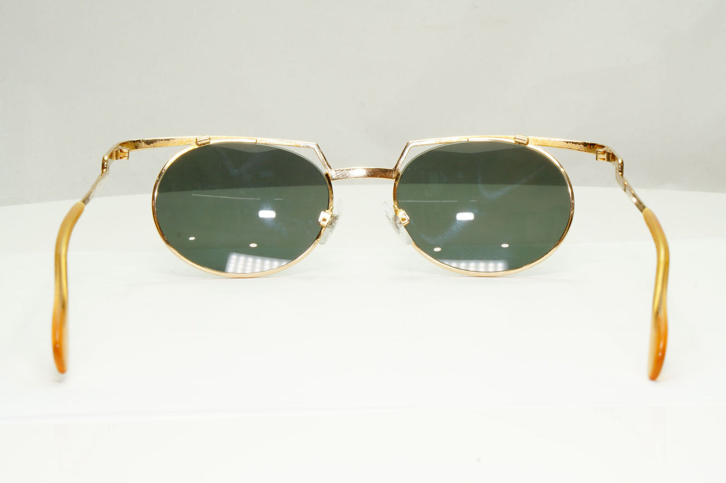 Cazal 1990s Sunglasses Vintage Germany Gold Leopard MOD 288 COL 653 37484