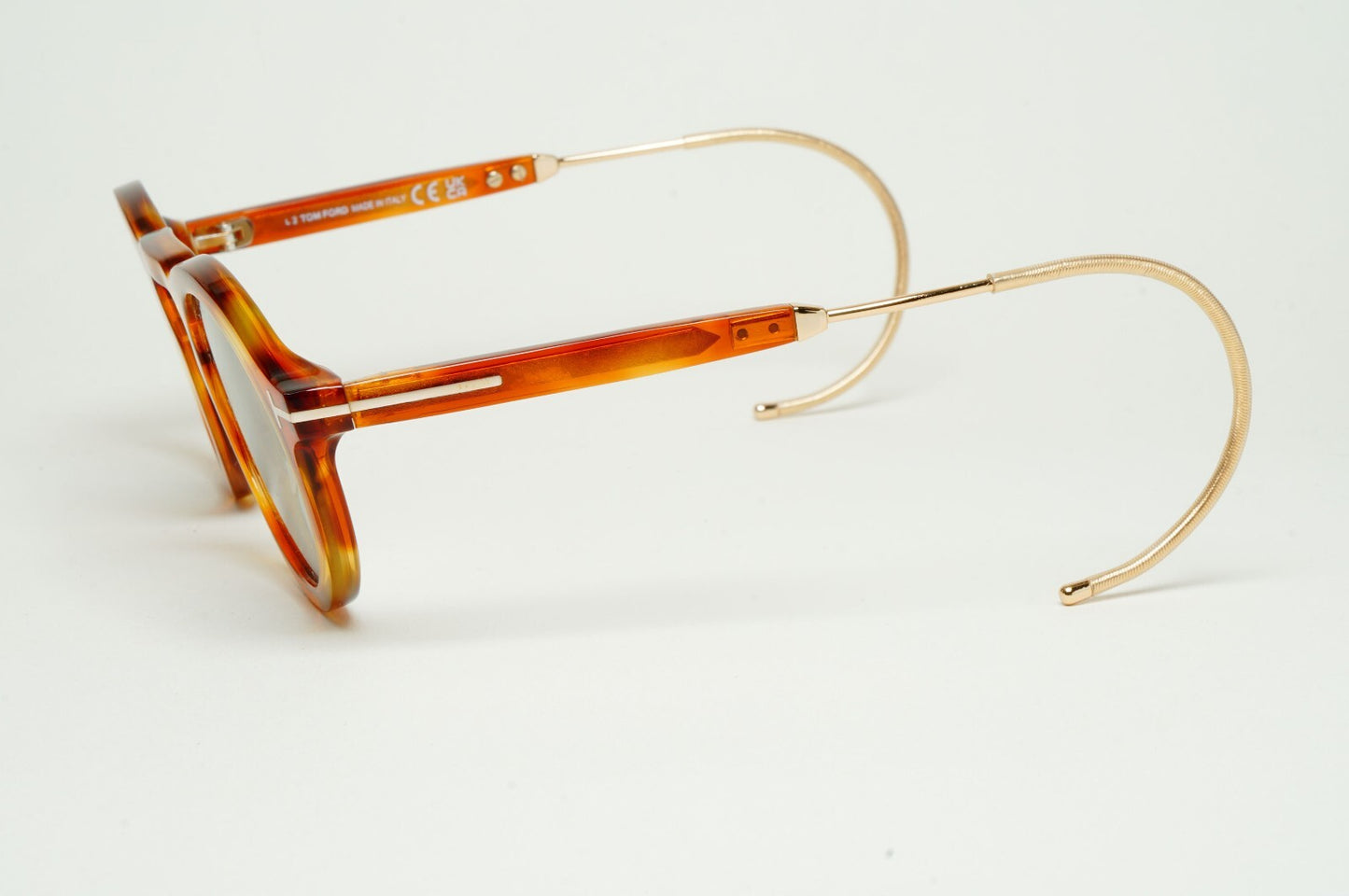 Tom Ford Sunglasses Grant-02 Ear Loop Hook Brown Grey FT0632 TF 632 53A 48mm