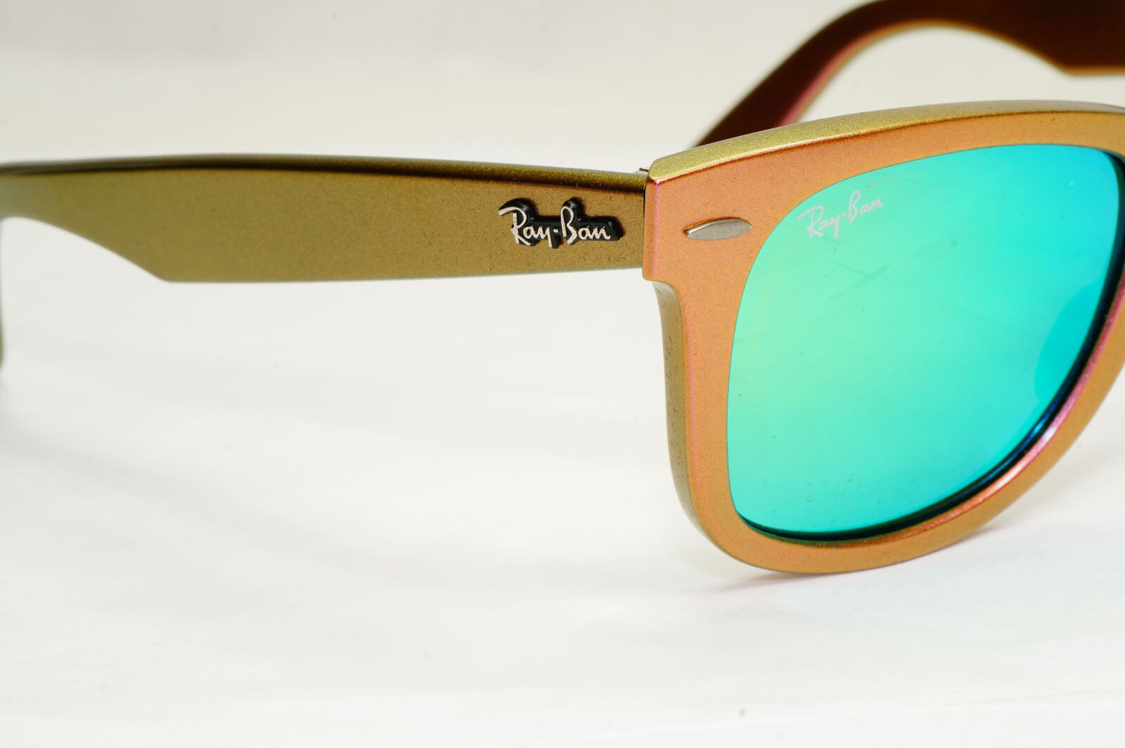 Ray-Ban Sunglasses Wayfarer Cosmo Jupiter Metallic Pink Brown RB 2140 6110/19