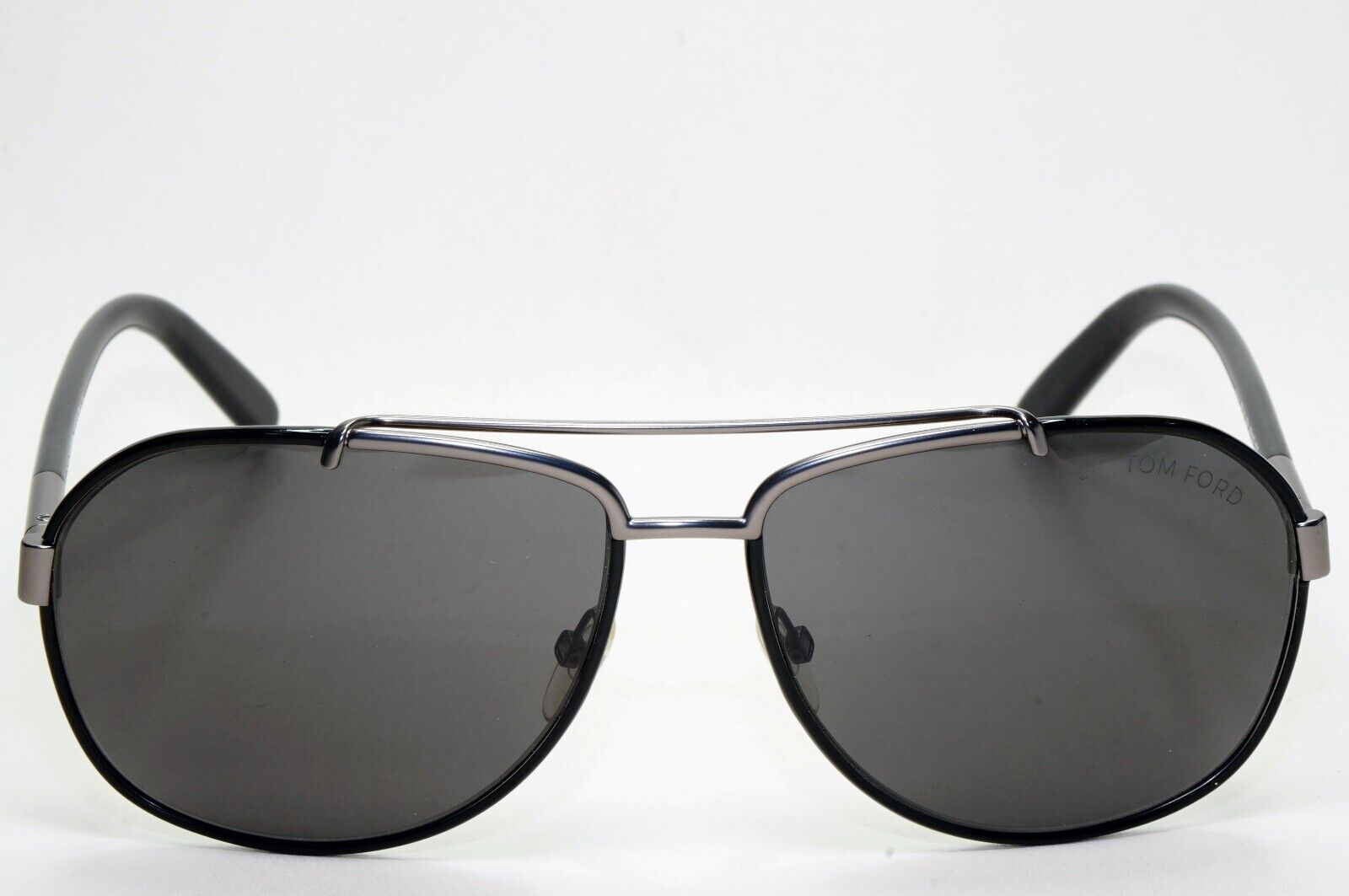 Tom Ford Sunglasses Miguel Pilot Black Smoke Metal FT0148 TF 148 09A 60mm