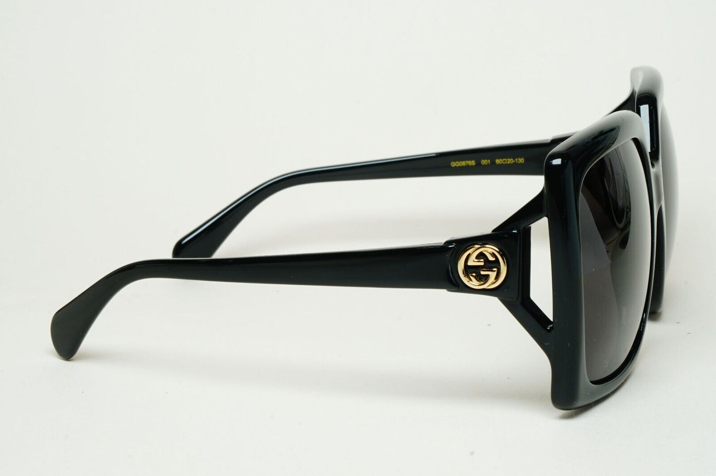 Gucci Sunglasses 2021 Black Oversized Square Large GG0876S 001 60mm 280125