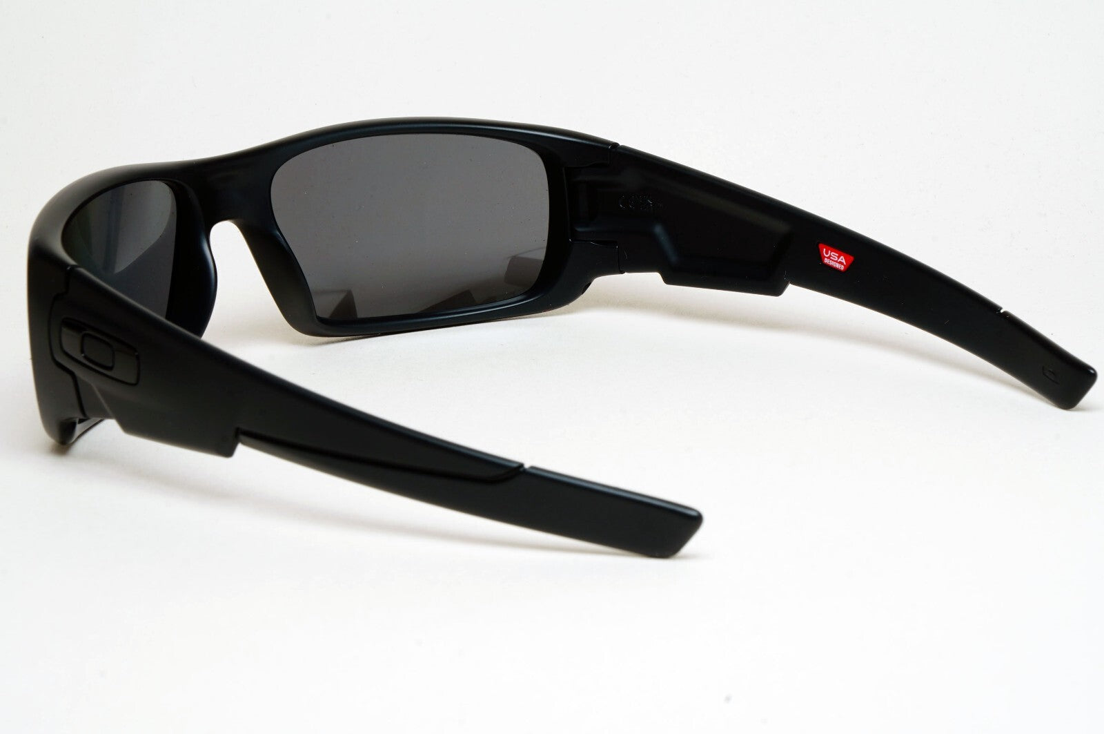 Oakley Sunglasses Polarized Crankshaft Black Matte Iridium Sport Wrap OO 9239 06