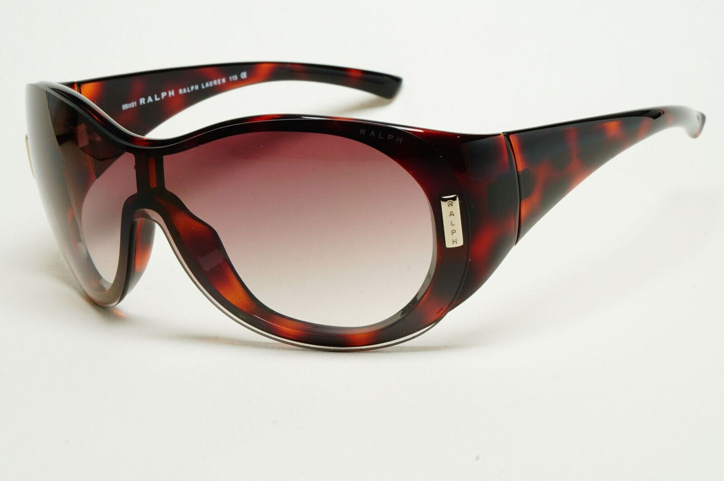 Ralph Lauren Sunglasses 2006 Vintage Brown Shield Visor 7572/S 0V08 211124