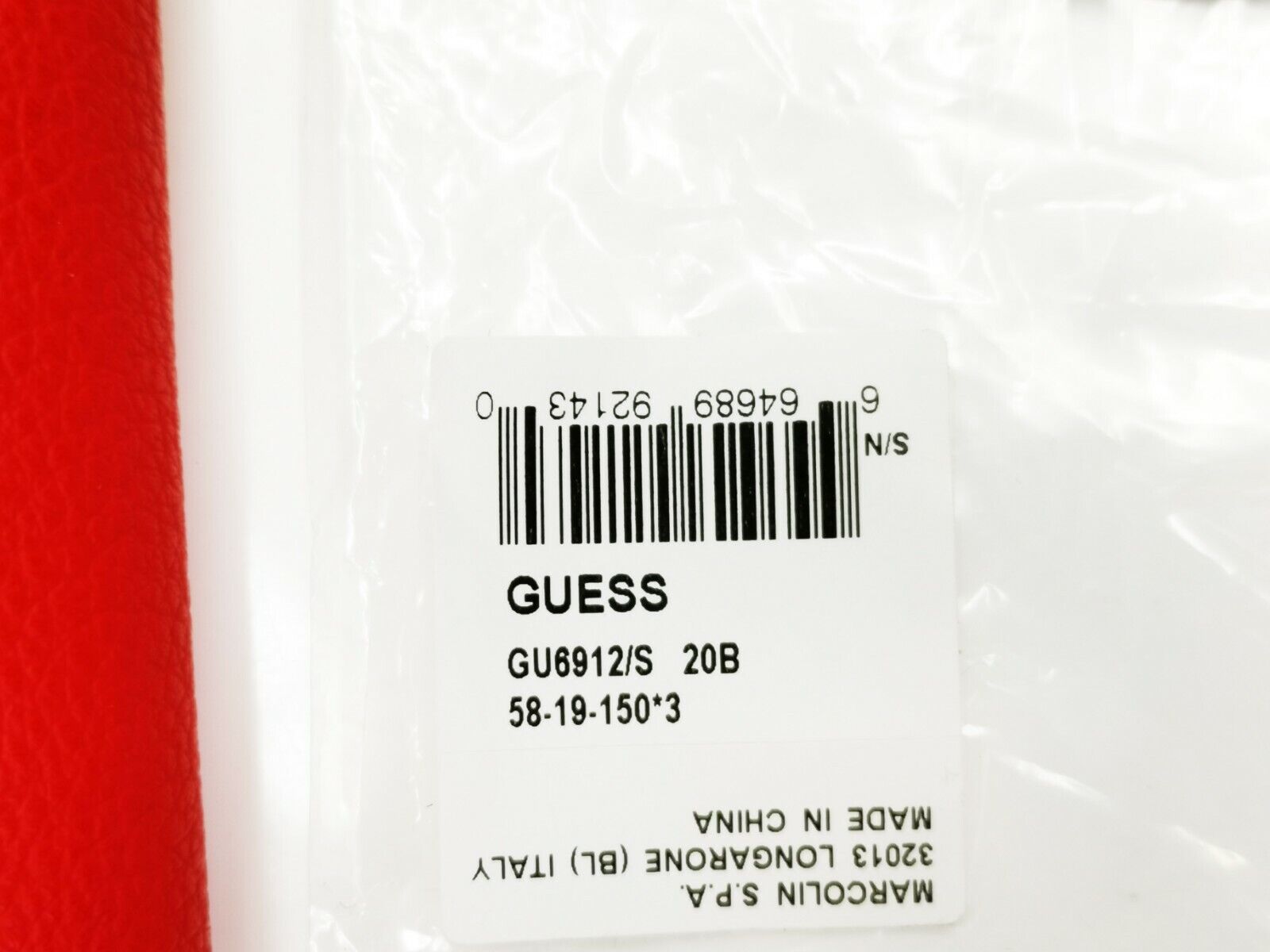 Authentic GUESS Mens Sunglasses Grey Black Gradient Smoke Square GU 6912 20B
