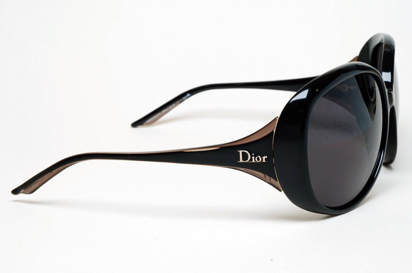 Dior Sunglasses Cocotte Black Square Large Glossy I5WJJ 63mm 130225