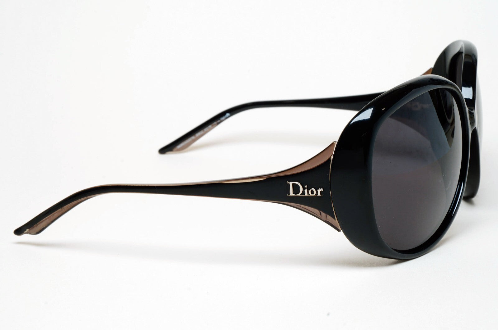 Dior Sunglasses Cocotte Black Square Large Glossy I5WJJ 63mm 130225
