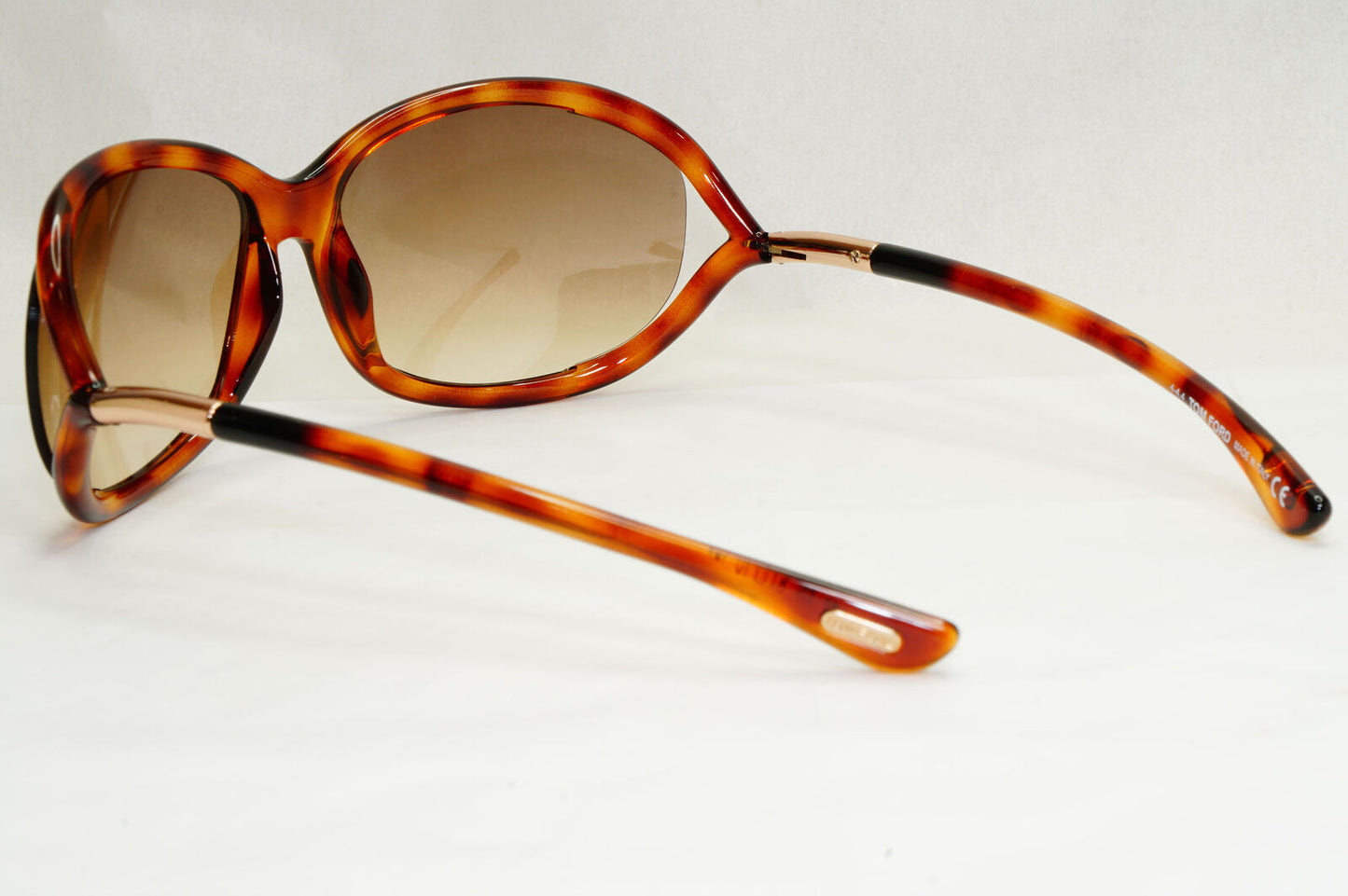 Tom Ford Sunglasses Jennifer Tortoiseshell Brown Gradient FT0008 TF 8 52F [A]