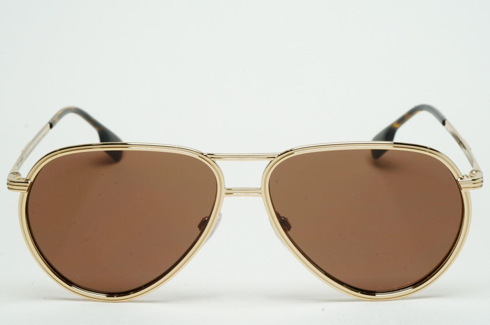 Burberry Sunglasses Scott Gold Metal Pilot Brown BE 3135 1109/73 59mm
